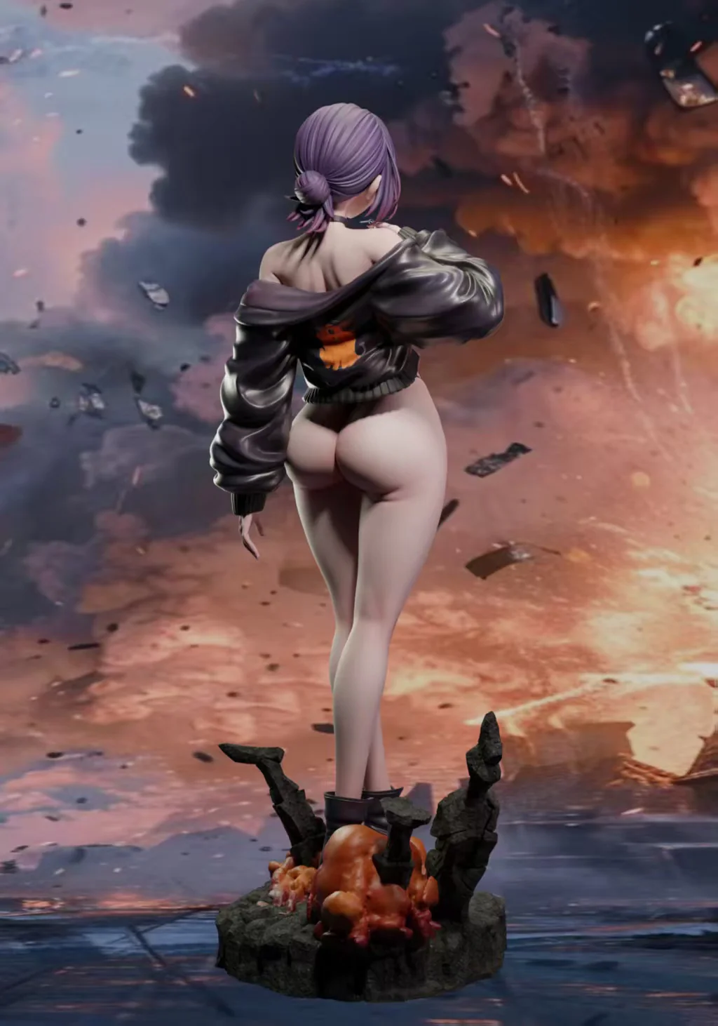 Chainsaw Man BGA Studio Reze Resin Statue - Image 7