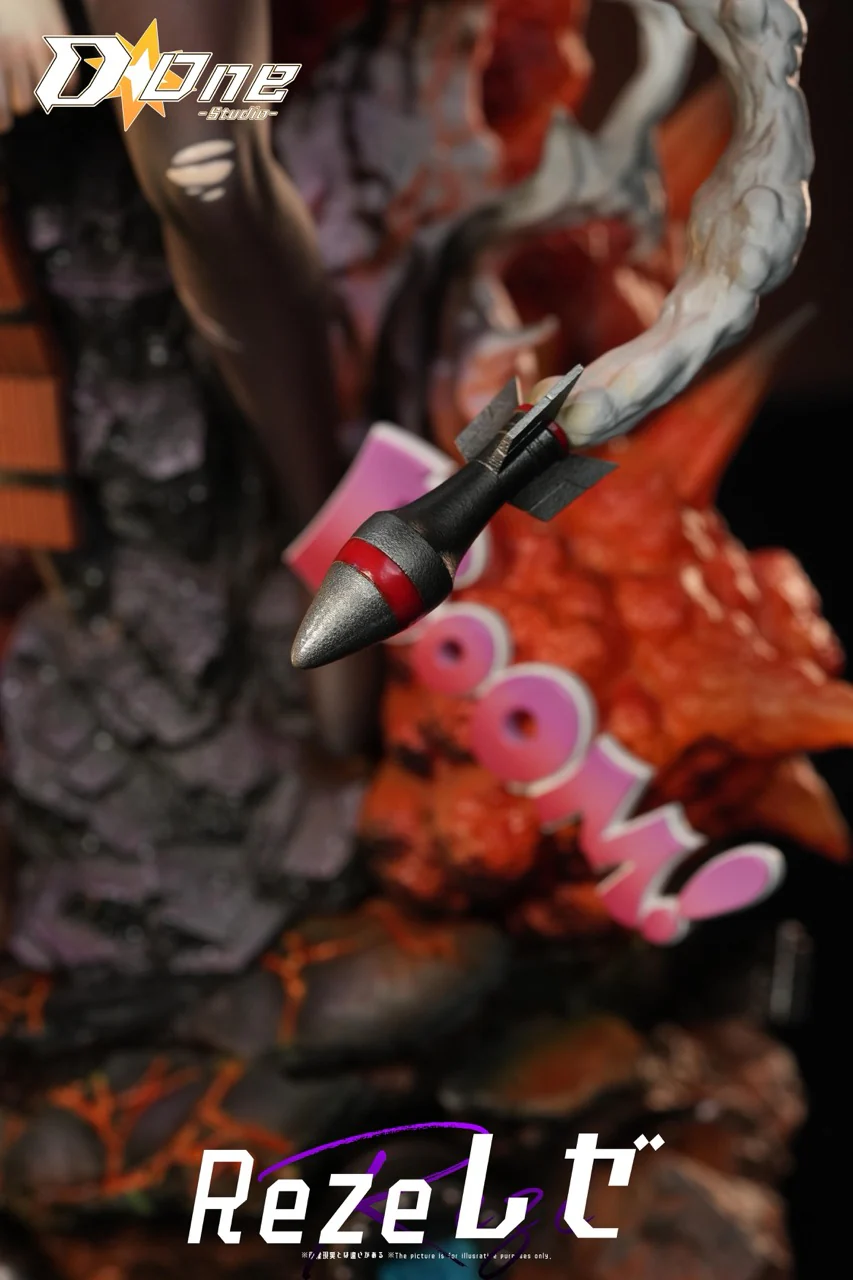 Chainsaw Man D one Studio Reze Resin Statue - Image 4