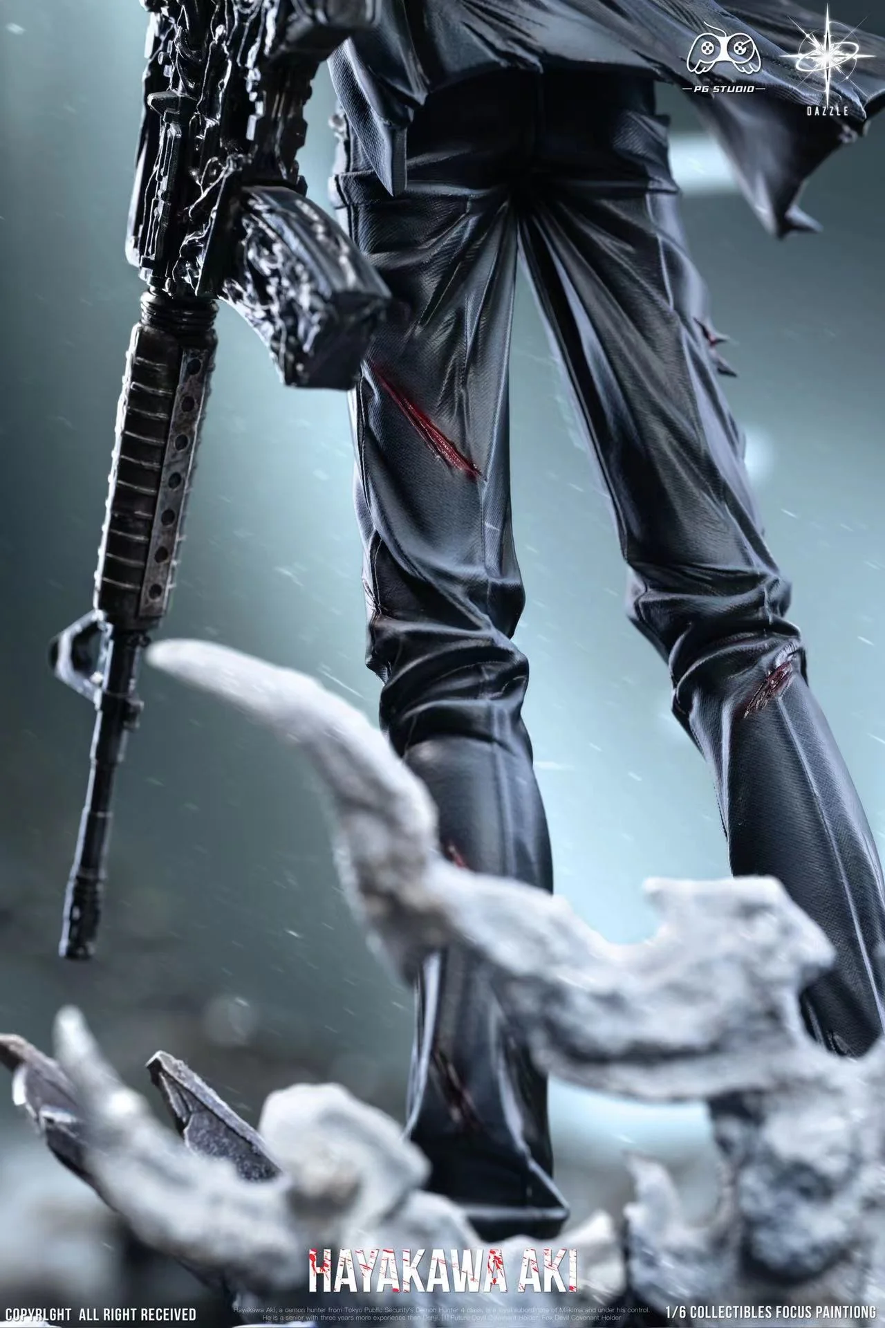 Chainsaw Man Dazzle x PG Studio Hayakawa Aki Resin Statue - Image 7