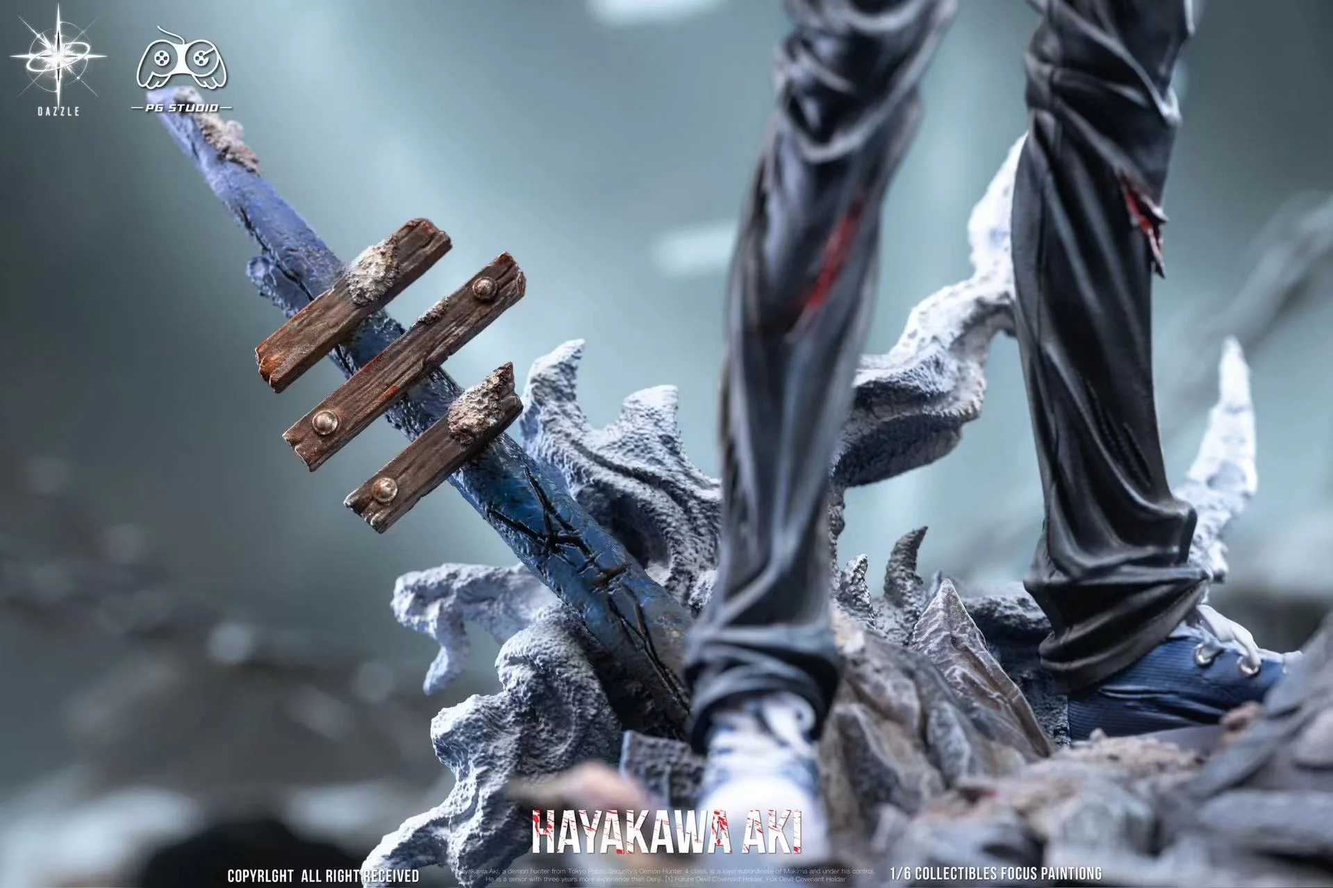 Chainsaw Man Dazzle x PG Studio Hayakawa Aki Resin Statue - Image 9