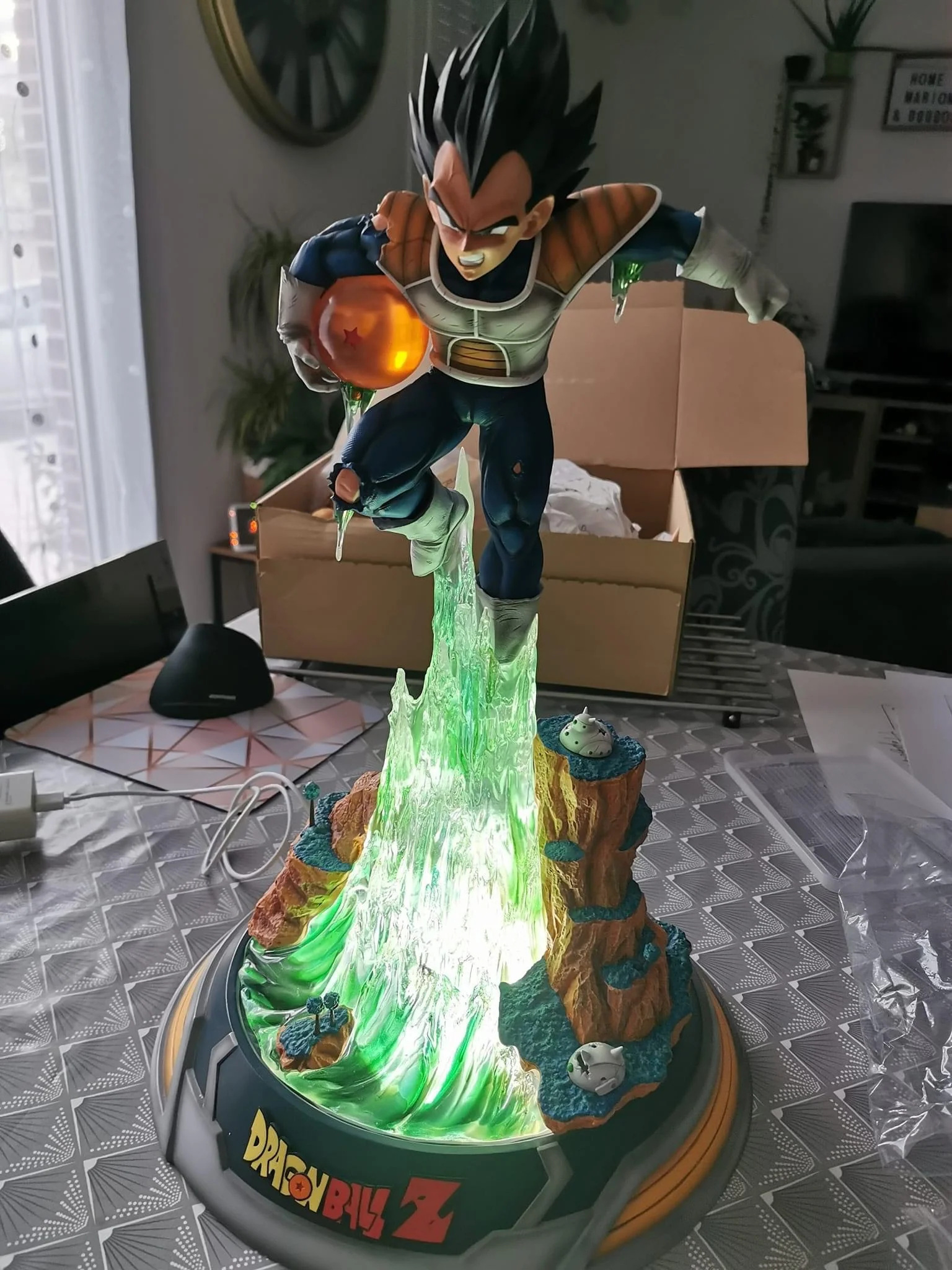Dragon Ball AR Studio Vegeta Namek Ball Resin Statue - Image 3
