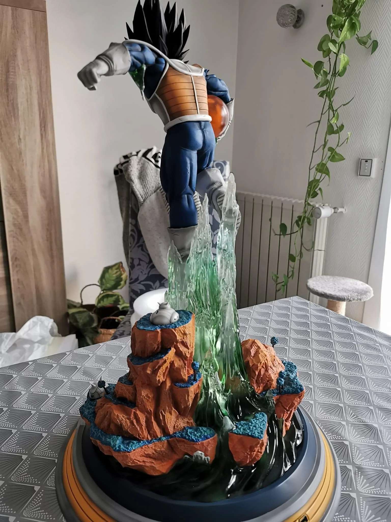 Dragon Ball AR Studio Vegeta Namek Ball Resin Statue - Image 4