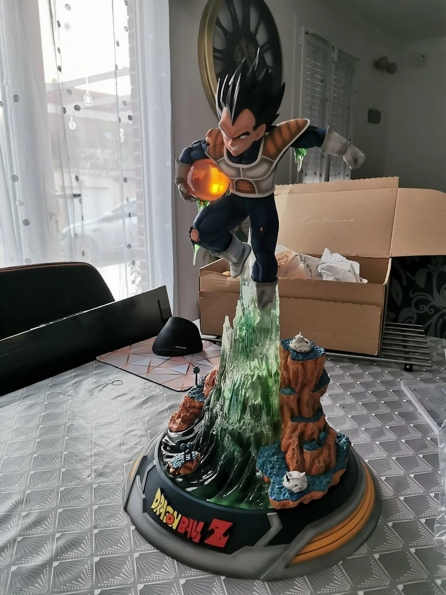 Dragon Ball AR Studio Vegeta Namek Ball Resin Statue - Image 5
