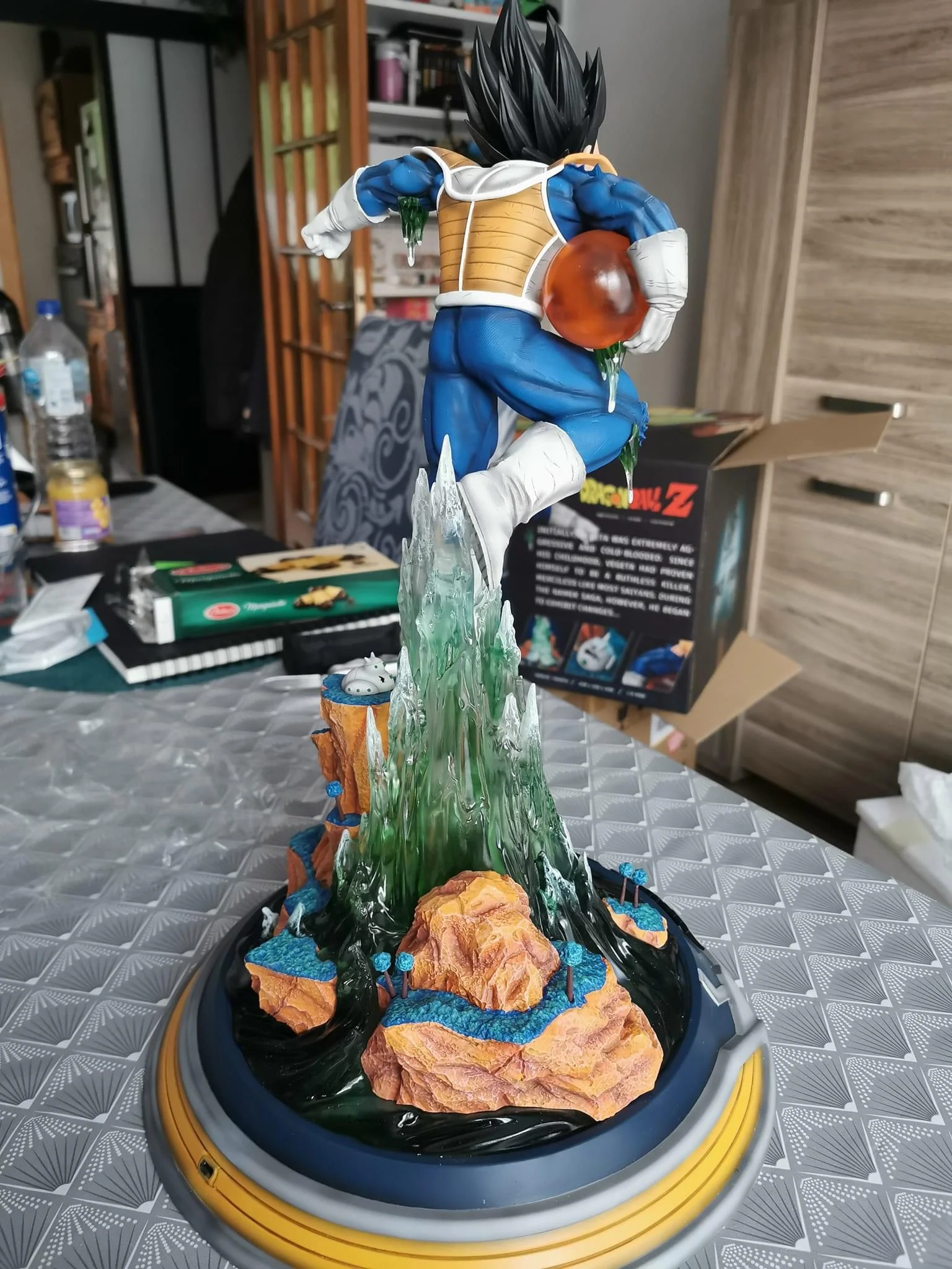 Dragon Ball AR Studio Vegeta Namek Ball Resin Statue - Image 6