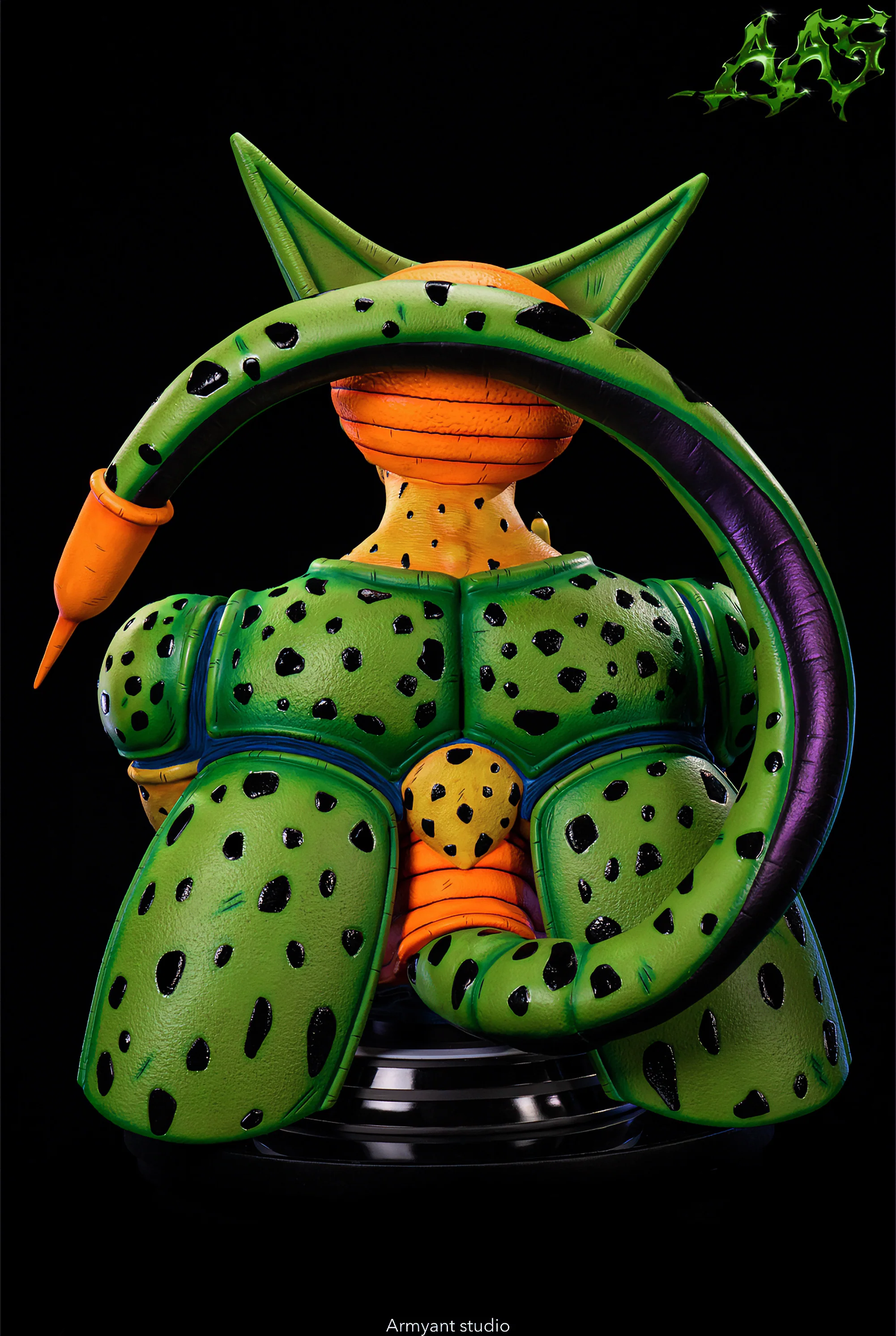Dragon Ball ArmyAnt Studio First Form Cell Life Size Bust Resin Statue - Image 11
