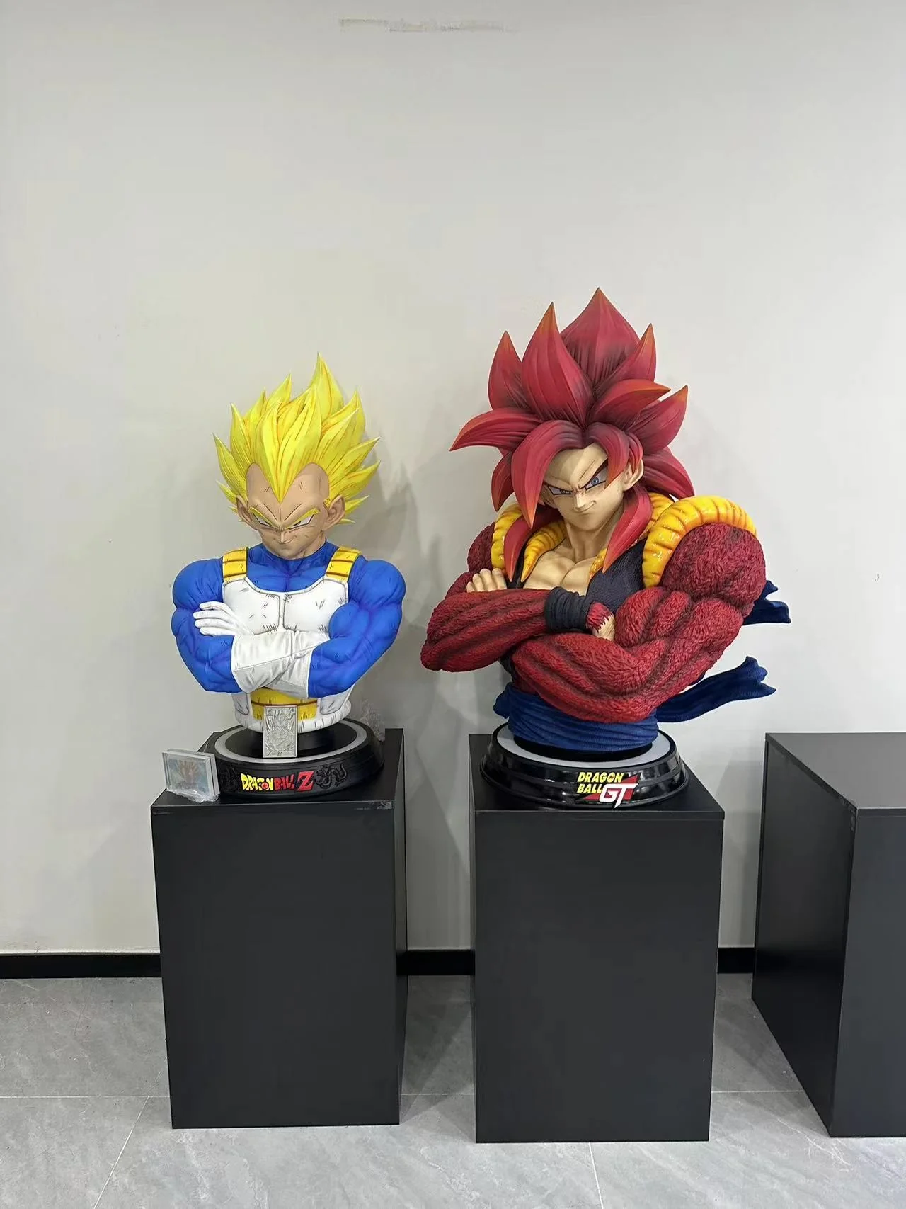 Dragon Ball ArmyAnt Studio Gogeta SSJ4 Life Size Bust Resin Statue - Image 5