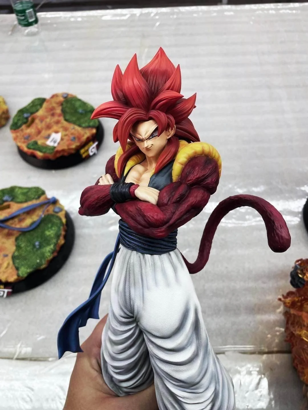 Dragon Ball ArmyAnt Studio Gogeta SSJ4 Resin Statue - Image 15