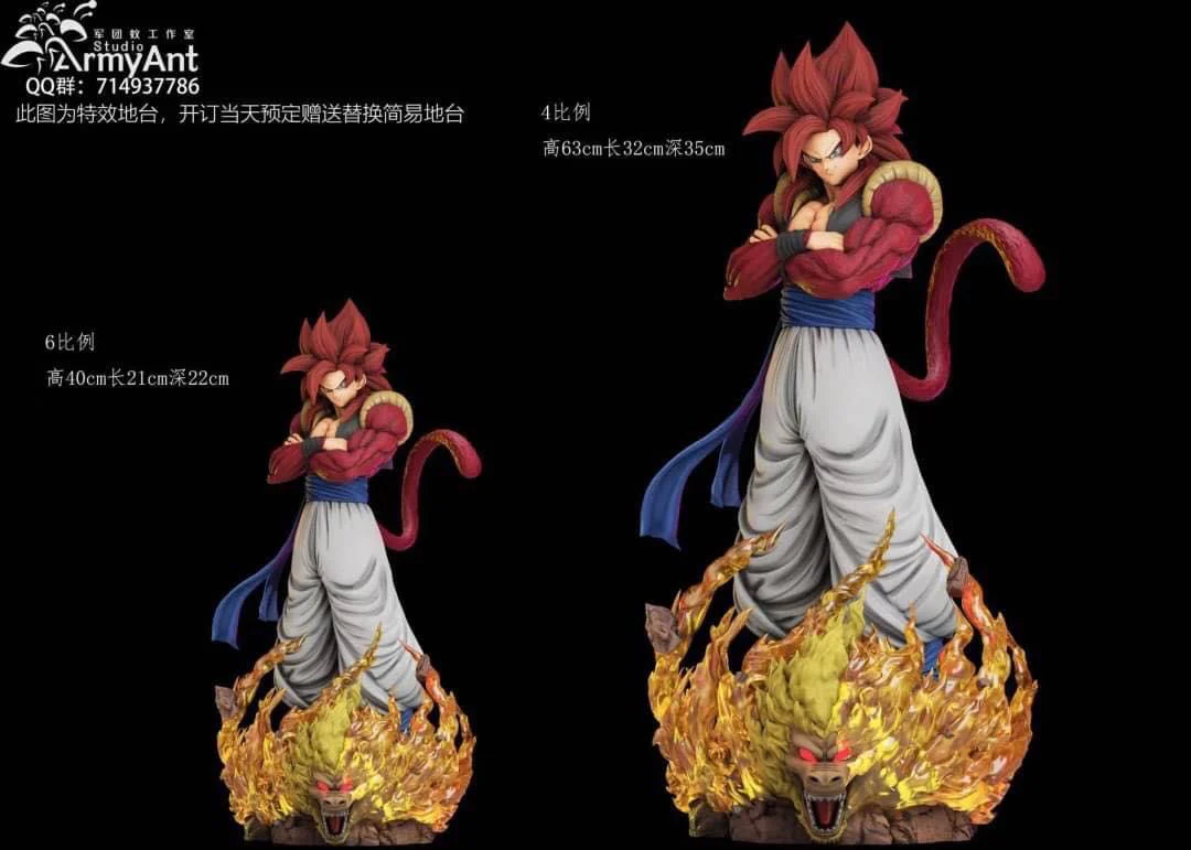 Dragon Ball ArmyAnt Studio Gogeta SSJ4 Resin Statue - Image 21