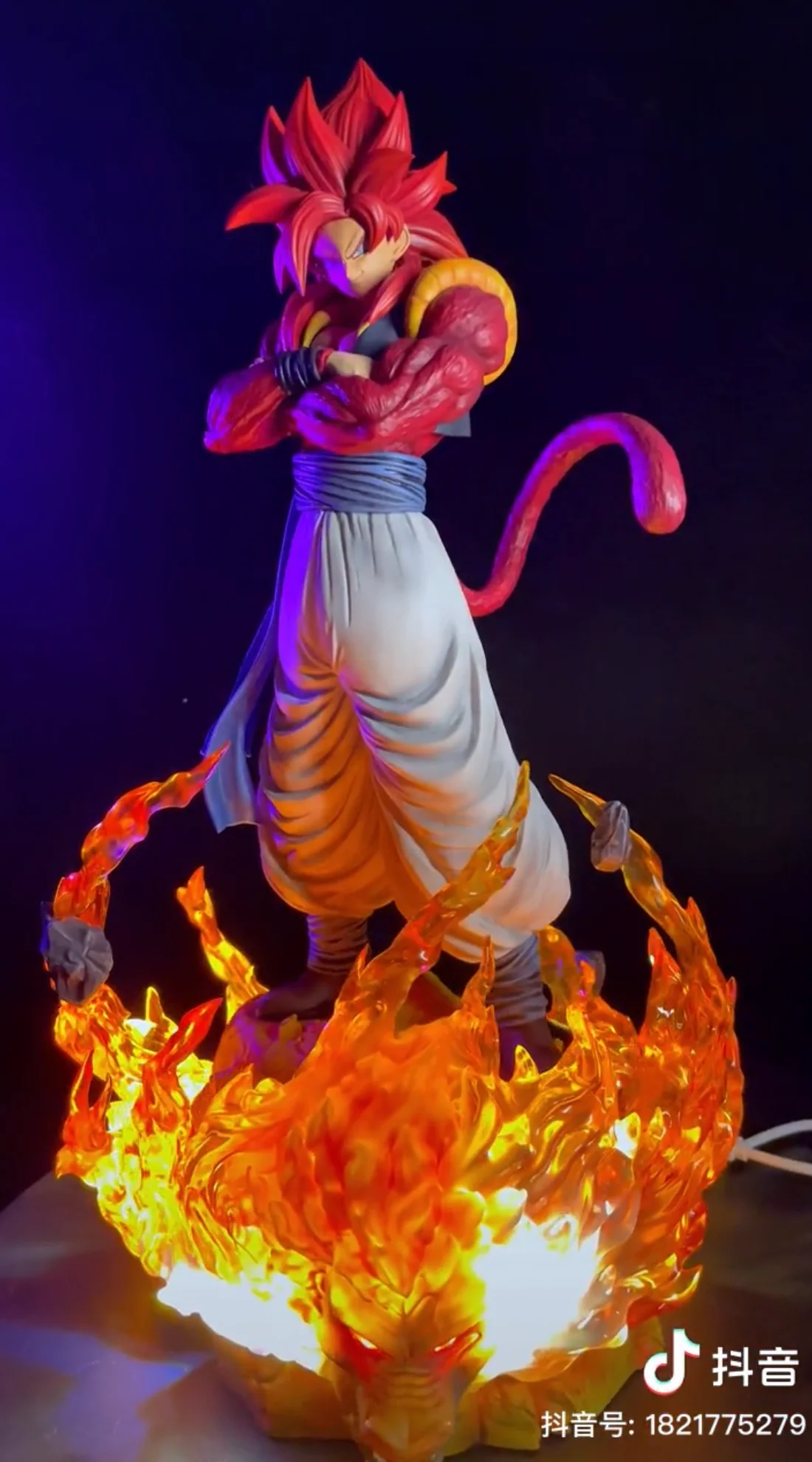 Dragon Ball ArmyAnt Studio Gogeta SSJ4 Resin Statue - Image 4