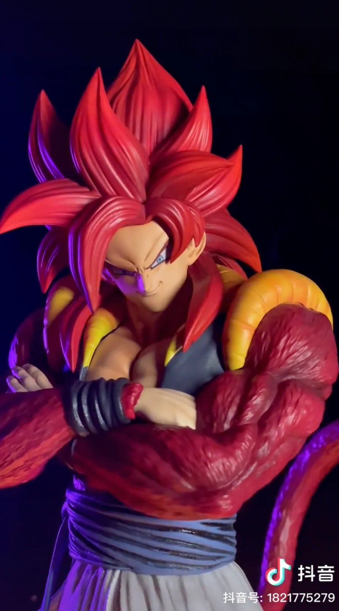 Dragon Ball ArmyAnt Studio Gogeta SSJ4 Resin Statue - Image 5
