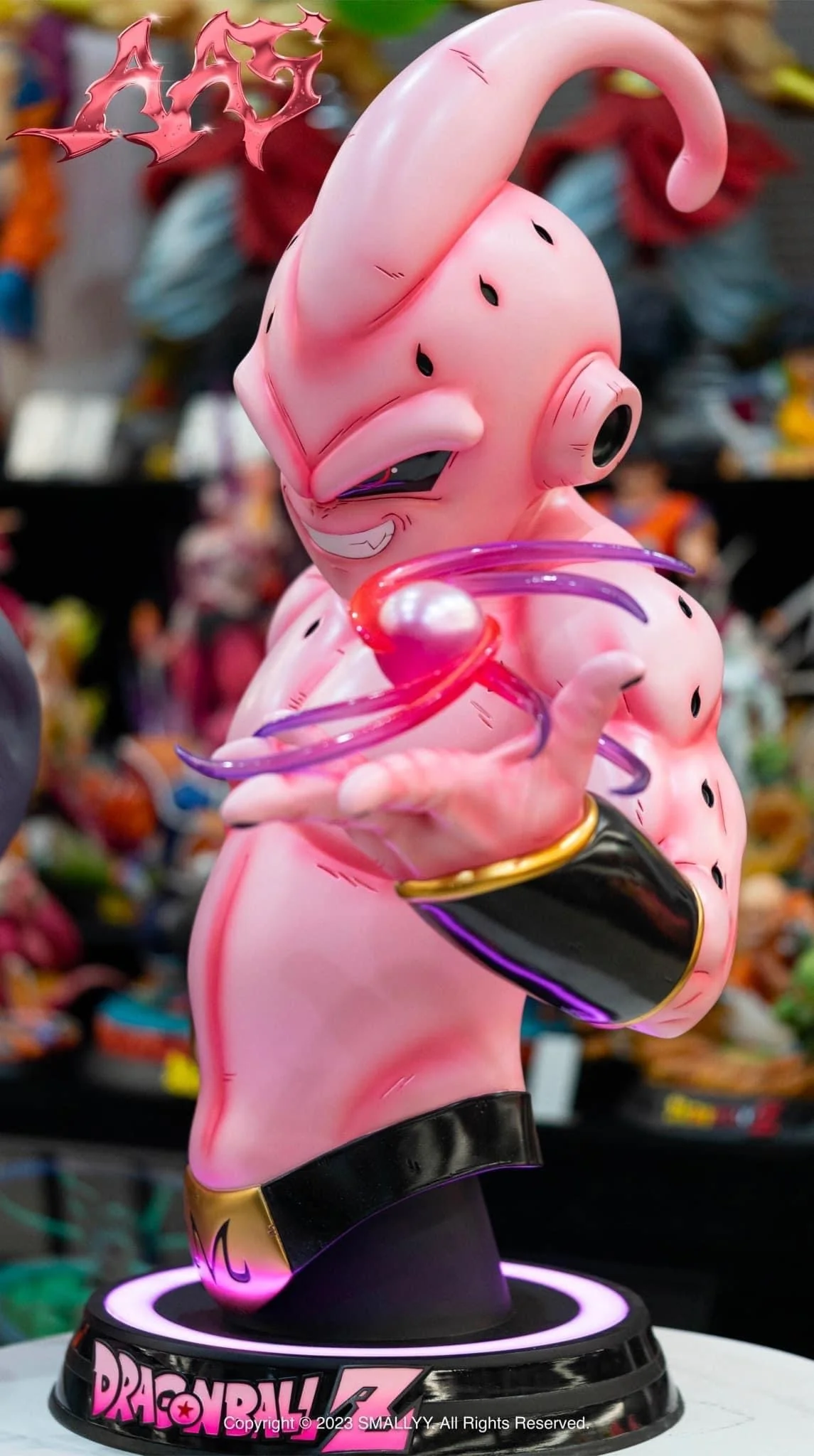Dragon Ball ArmyAnt Studio Kid Buu Life Size Bust Resin Statue - Image 4