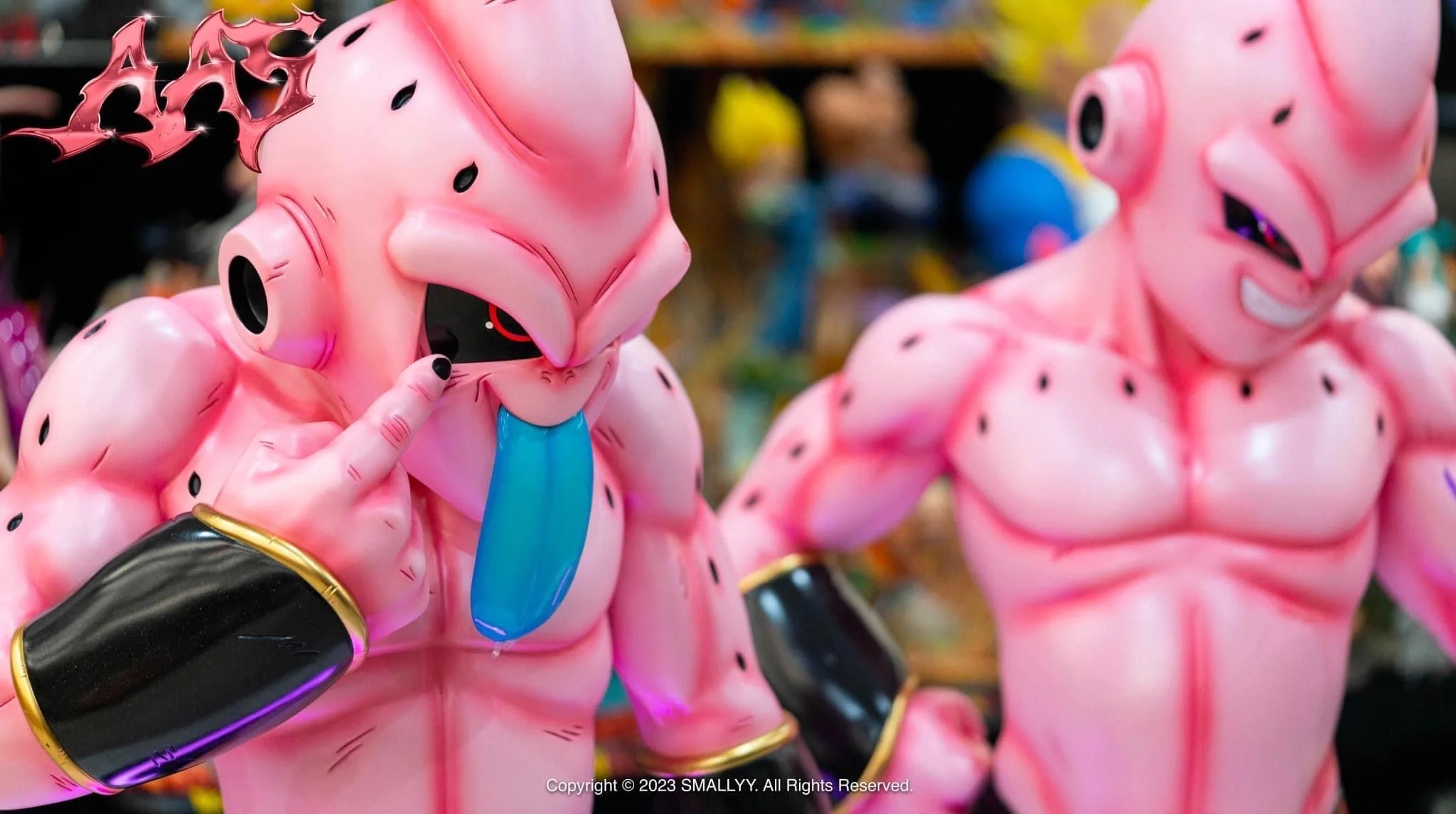 Dragon Ball ArmyAnt Studio Kid Buu Life Size Bust Resin Statue - Image 7