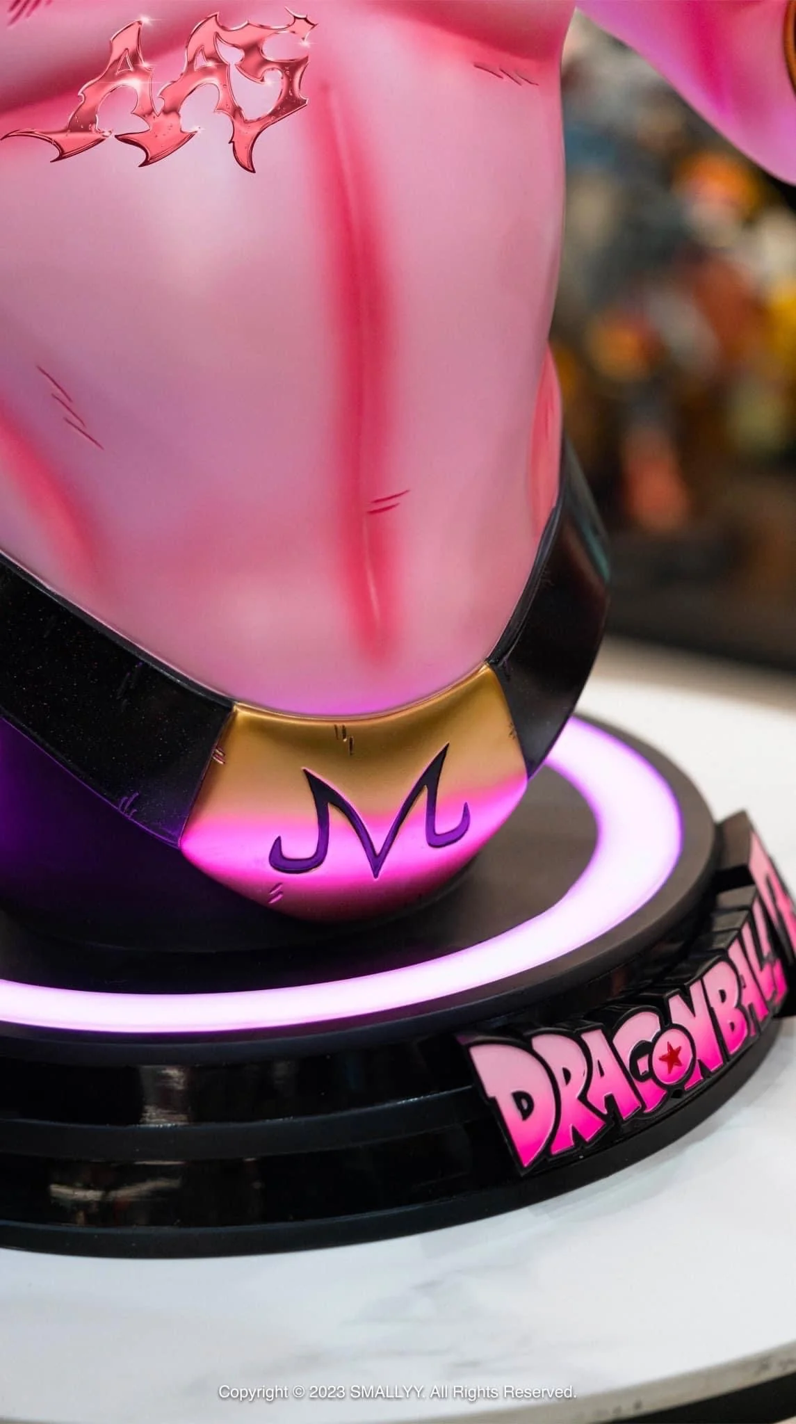 Dragon Ball ArmyAnt Studio Kid Buu Life Size Bust Resin Statue - Image 9