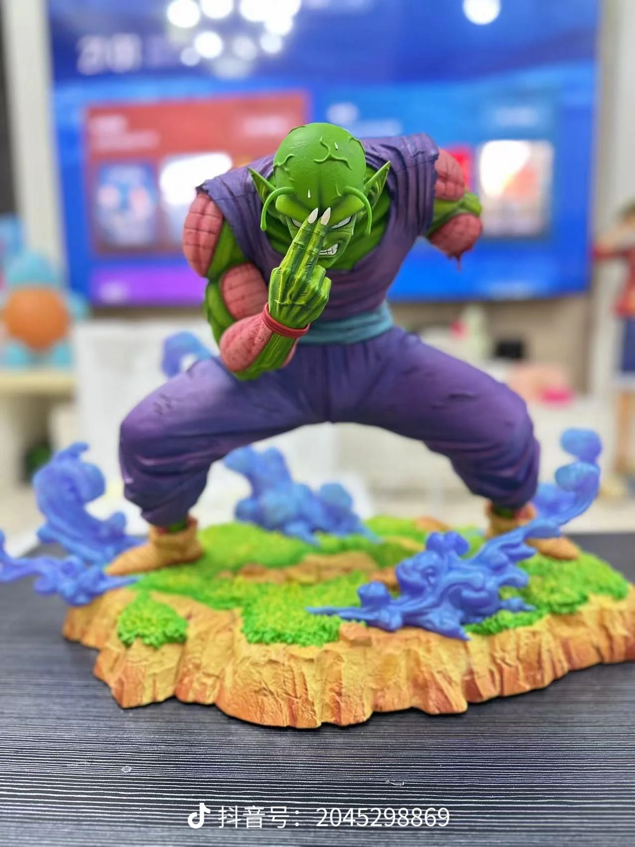 Dragon Ball Clouds Studio Piccolo Makankosappo Resin Statue - Image 20