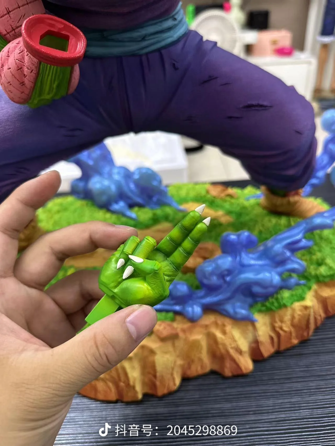 Dragon Ball Clouds Studio Piccolo Makankosappo Resin Statue - Image 24