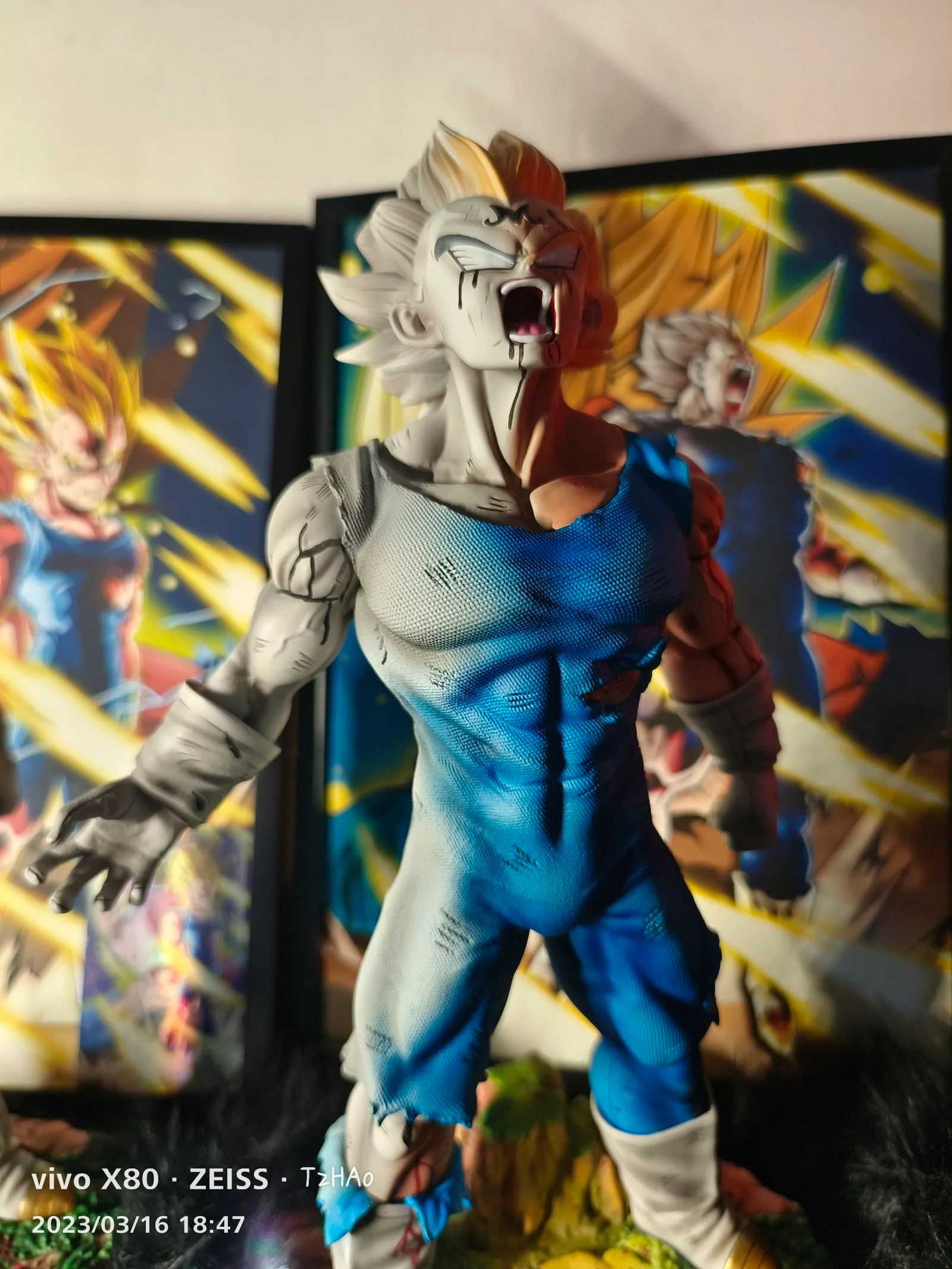 Dragon Ball Dim Model Studio Majin Vegeta Explosion Resin Statue - Image 16