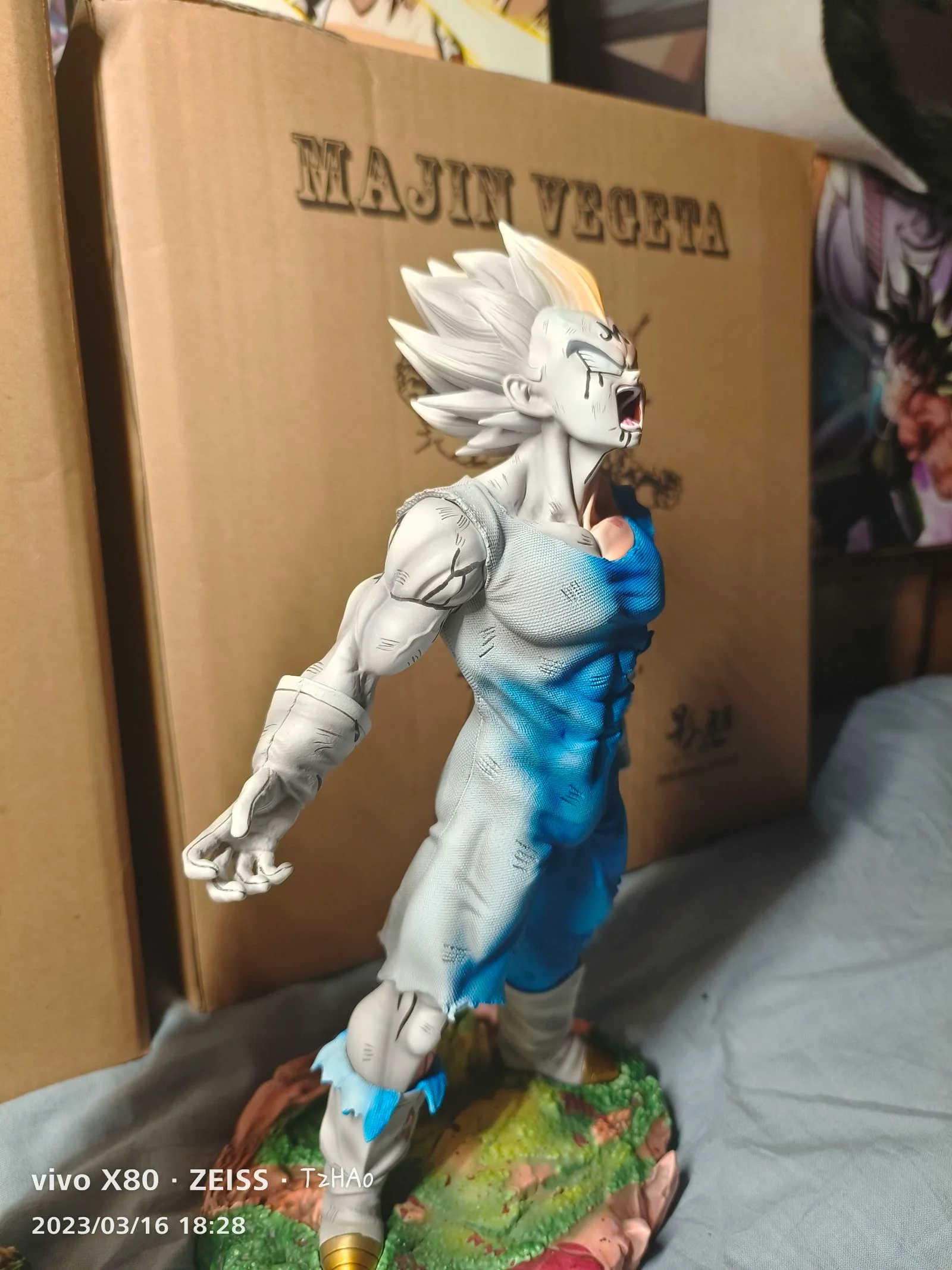 Dragon Ball Dim Model Studio Majin Vegeta Explosion Resin Statue - Image 17