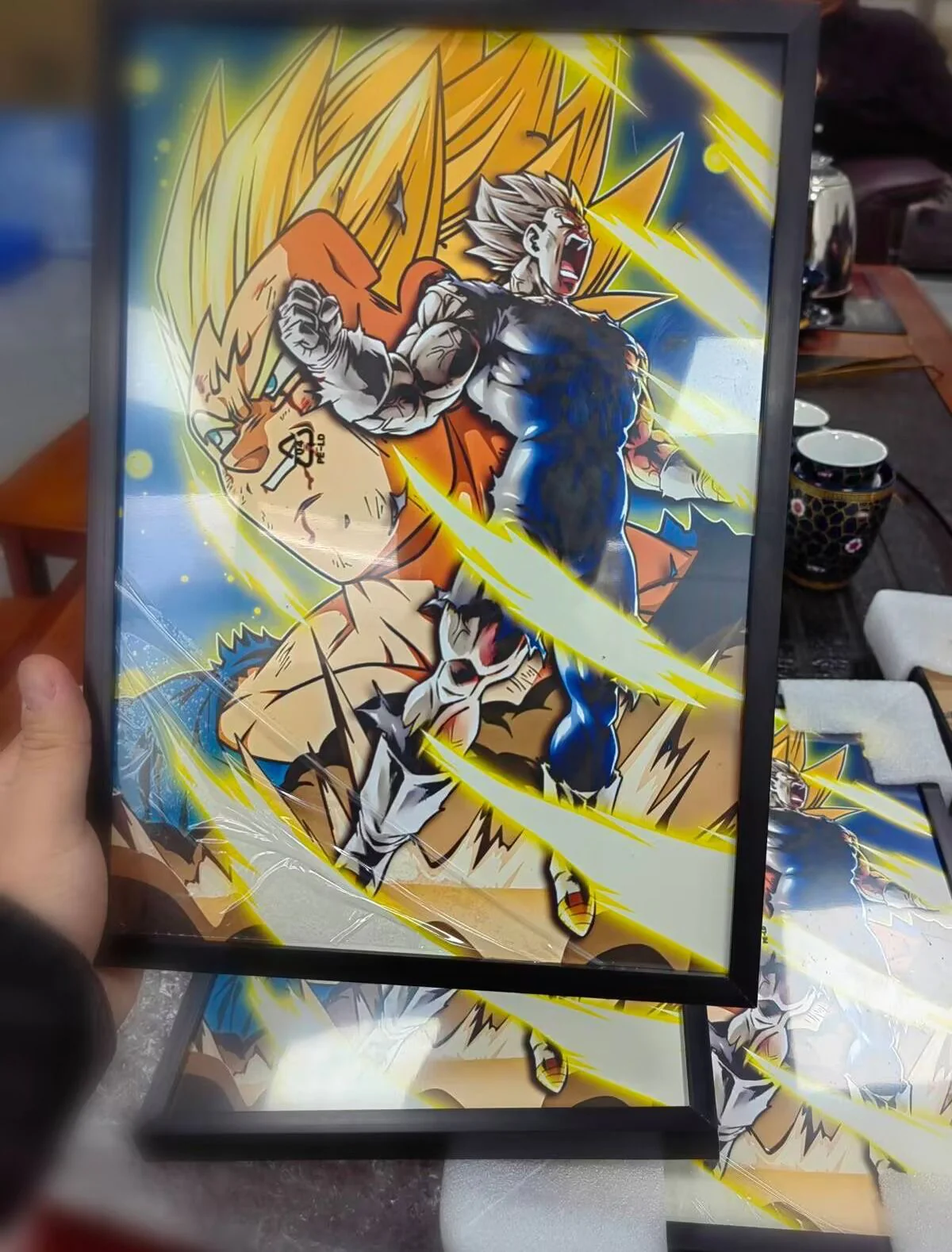 Dragon Ball Dim Model Studio Majin Vegeta Explosion Resin Statue - Image 23