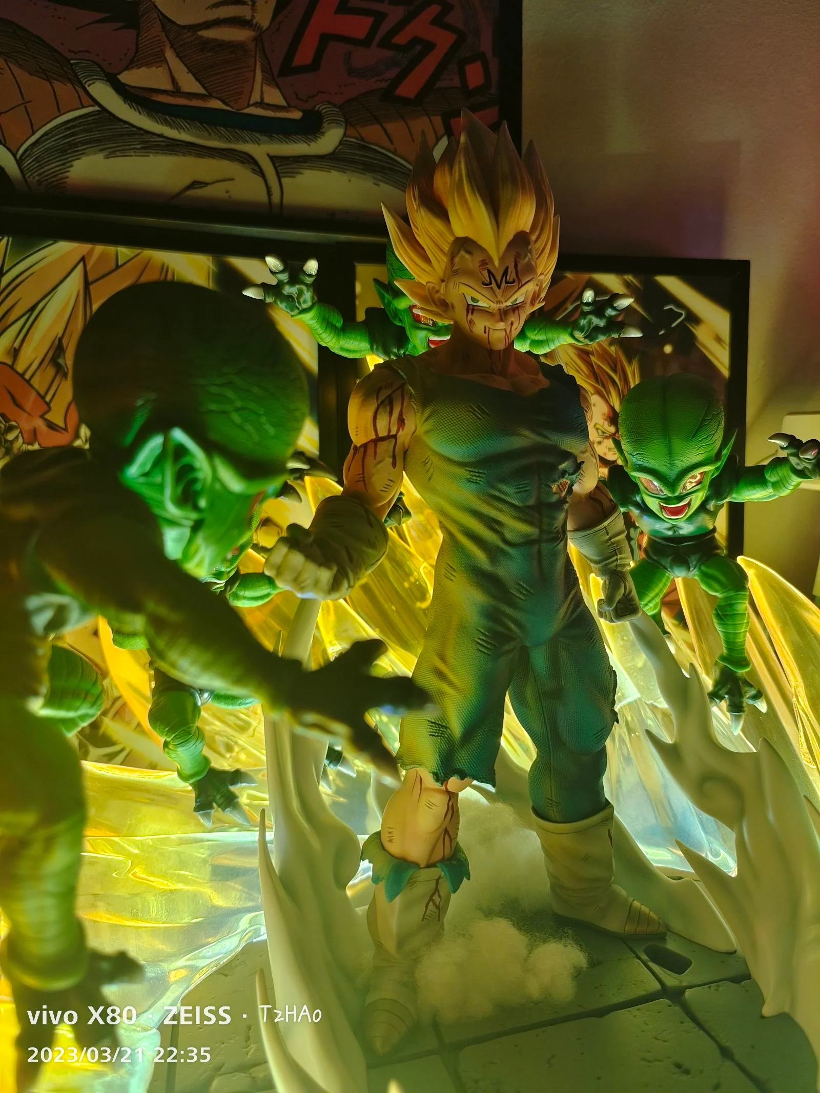 Dragon Ball Dim Model Studio Majin Vegeta Explosion Resin Statue - Image 4