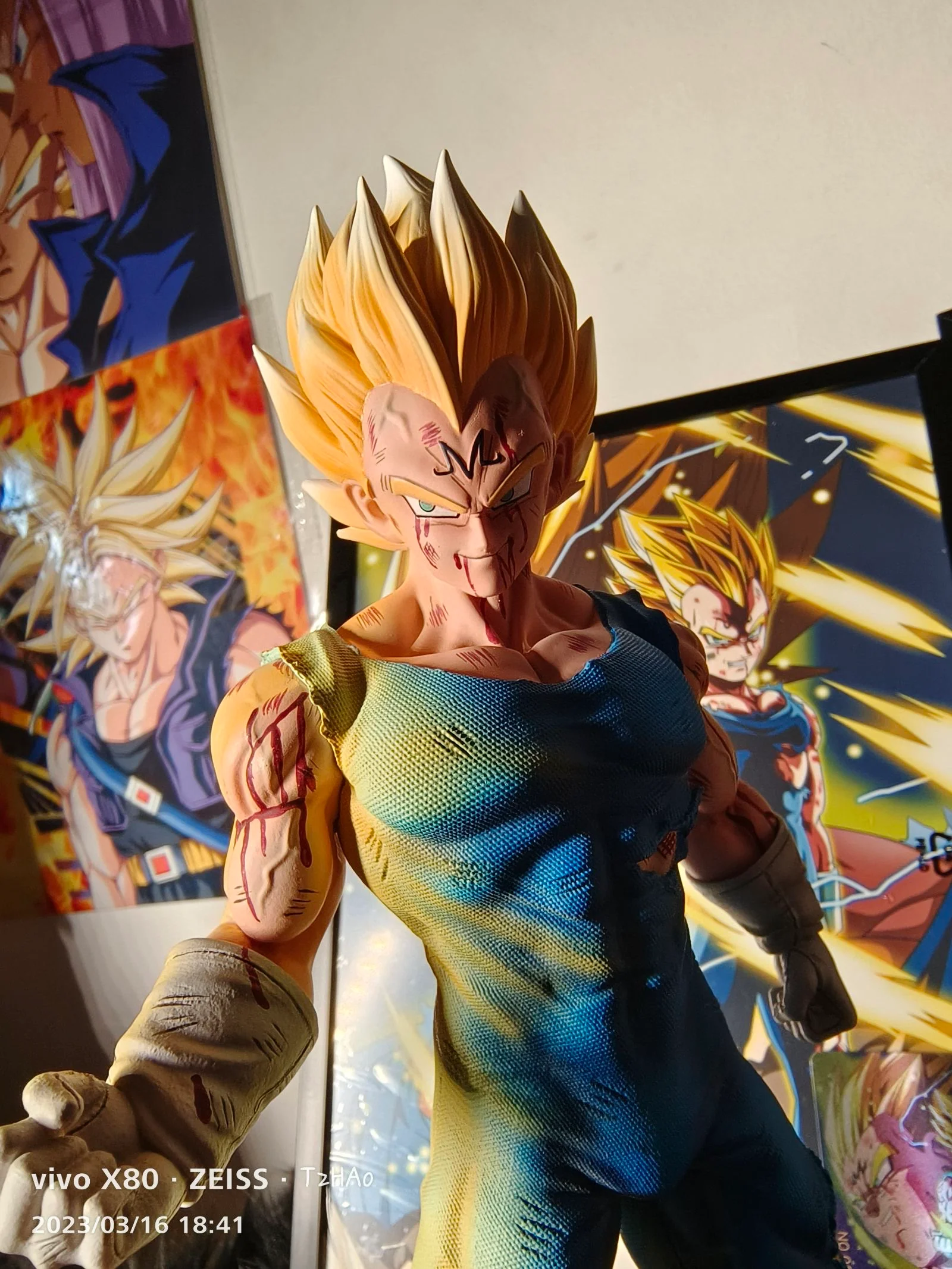 Dragon Ball Dim Model Studio Majin Vegeta Explosion Resin Statue - Image 9