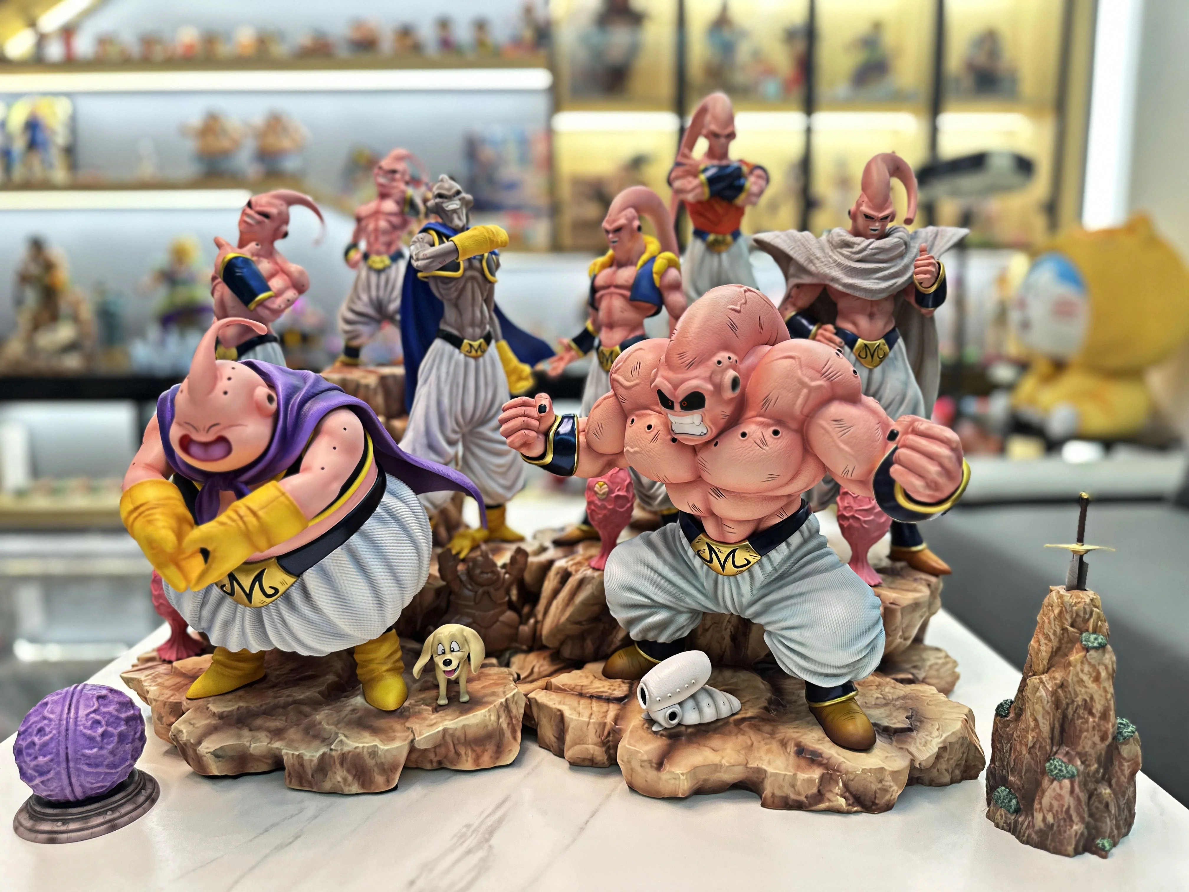Dragon Ball Dim Model Studio South Supreme Kai Buu Resin Statue - Image 18