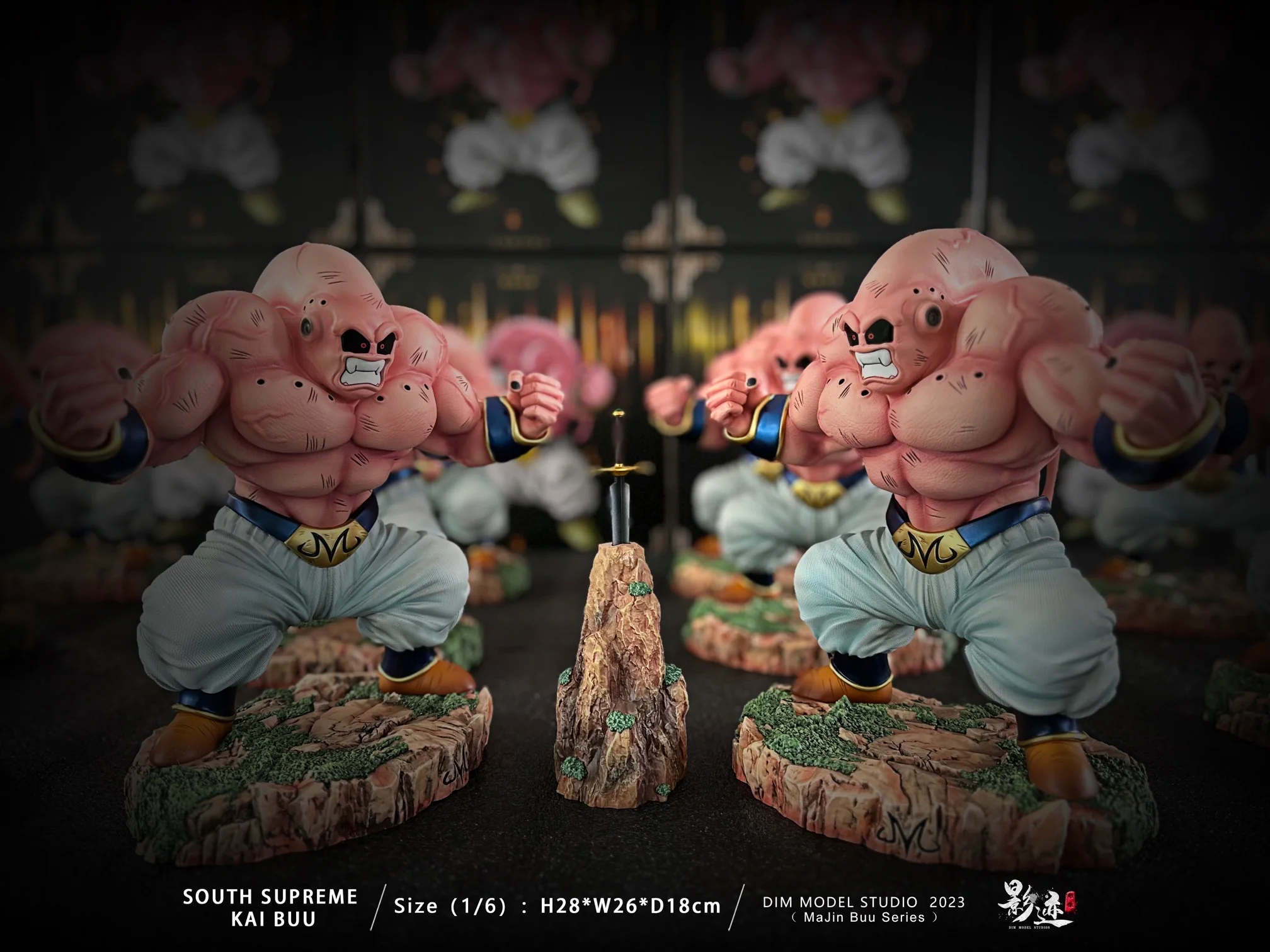 Dragon Ball Dim Model Studio South Supreme Kai Buu Resin Statue - Image 3