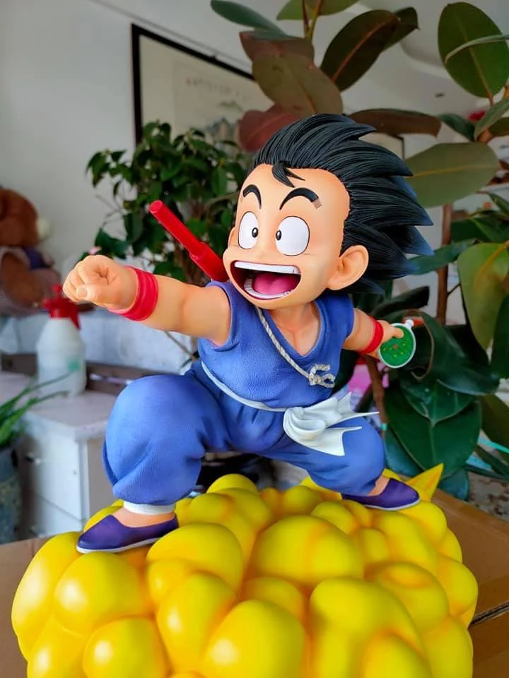 Dragon Ball Figure Class Kid Goku on Nimbus Resin Statue - Image 45