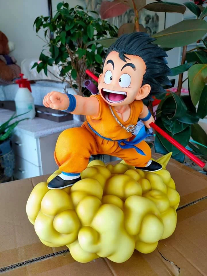 Dragon Ball Figure Class Kid Goku on Nimbus Resin Statue - Image 48