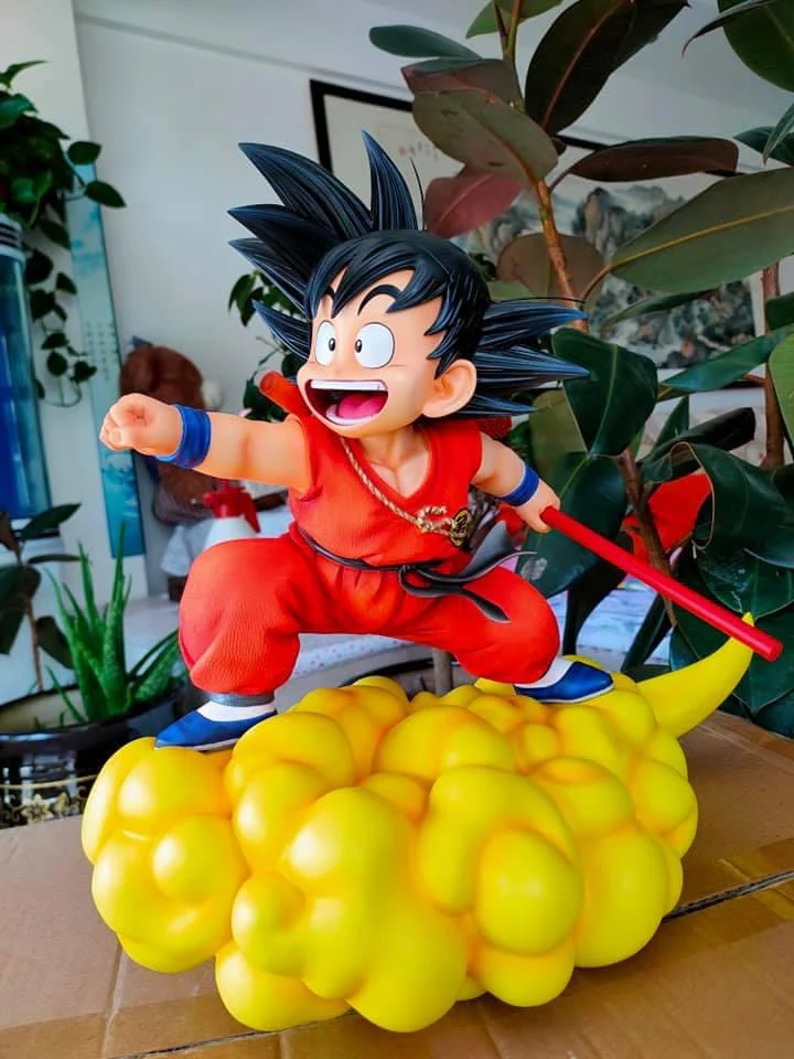 Dragon Ball Figure Class Kid Goku on Nimbus Resin Statue - Image 49