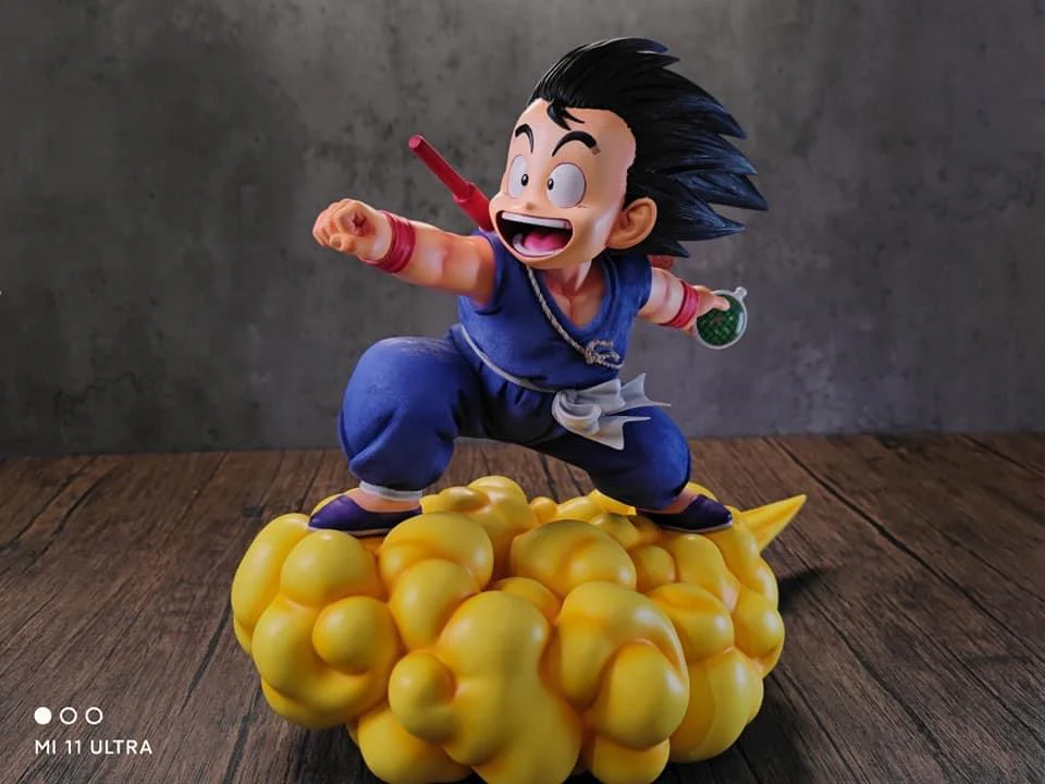 Dragon Ball Figure Class Kid Goku on Nimbus Resin Statue - Image 9