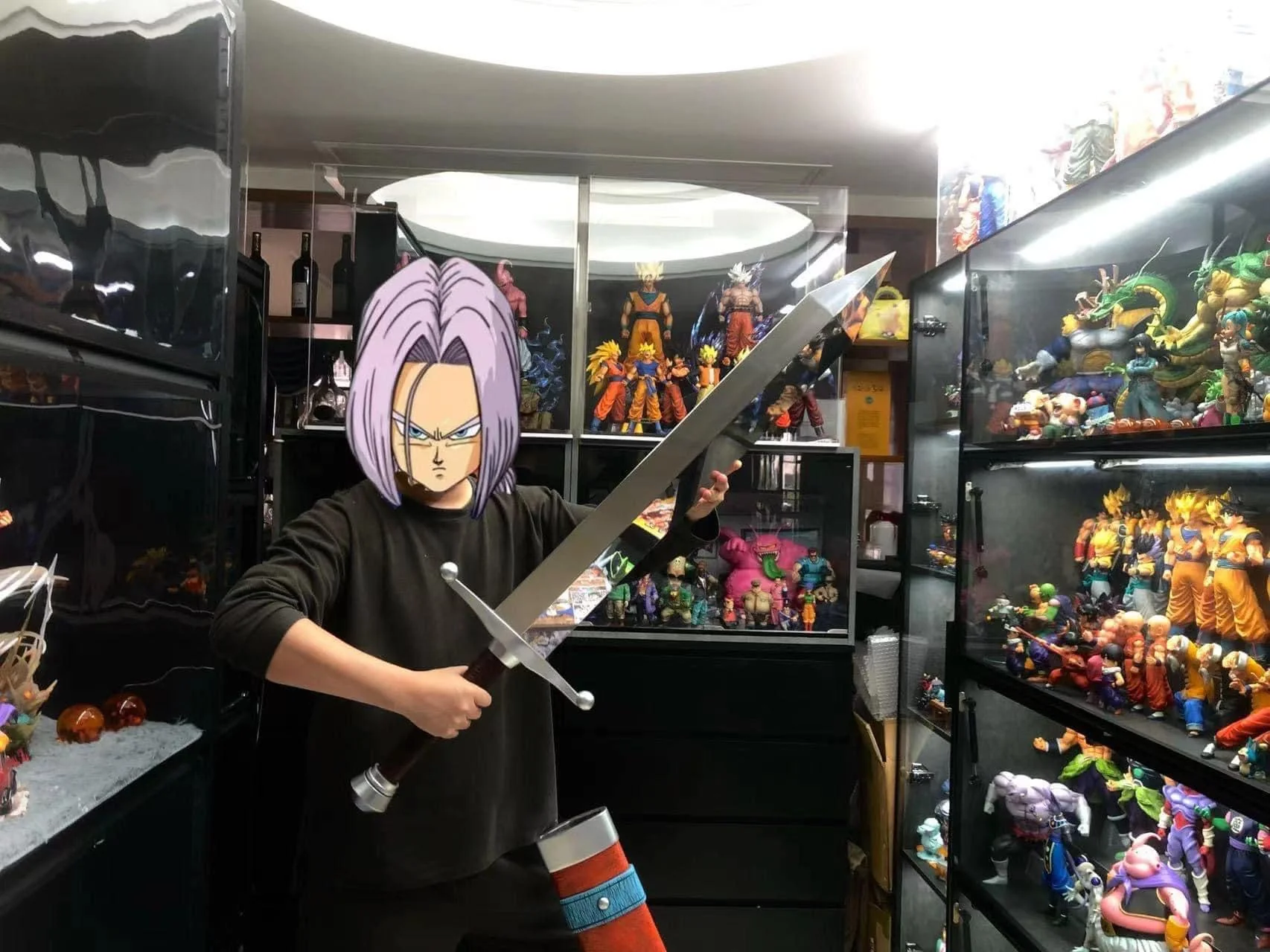 Dragon Ball MRC Studio Trunks Sword Life Size Resin Statue - Image 13