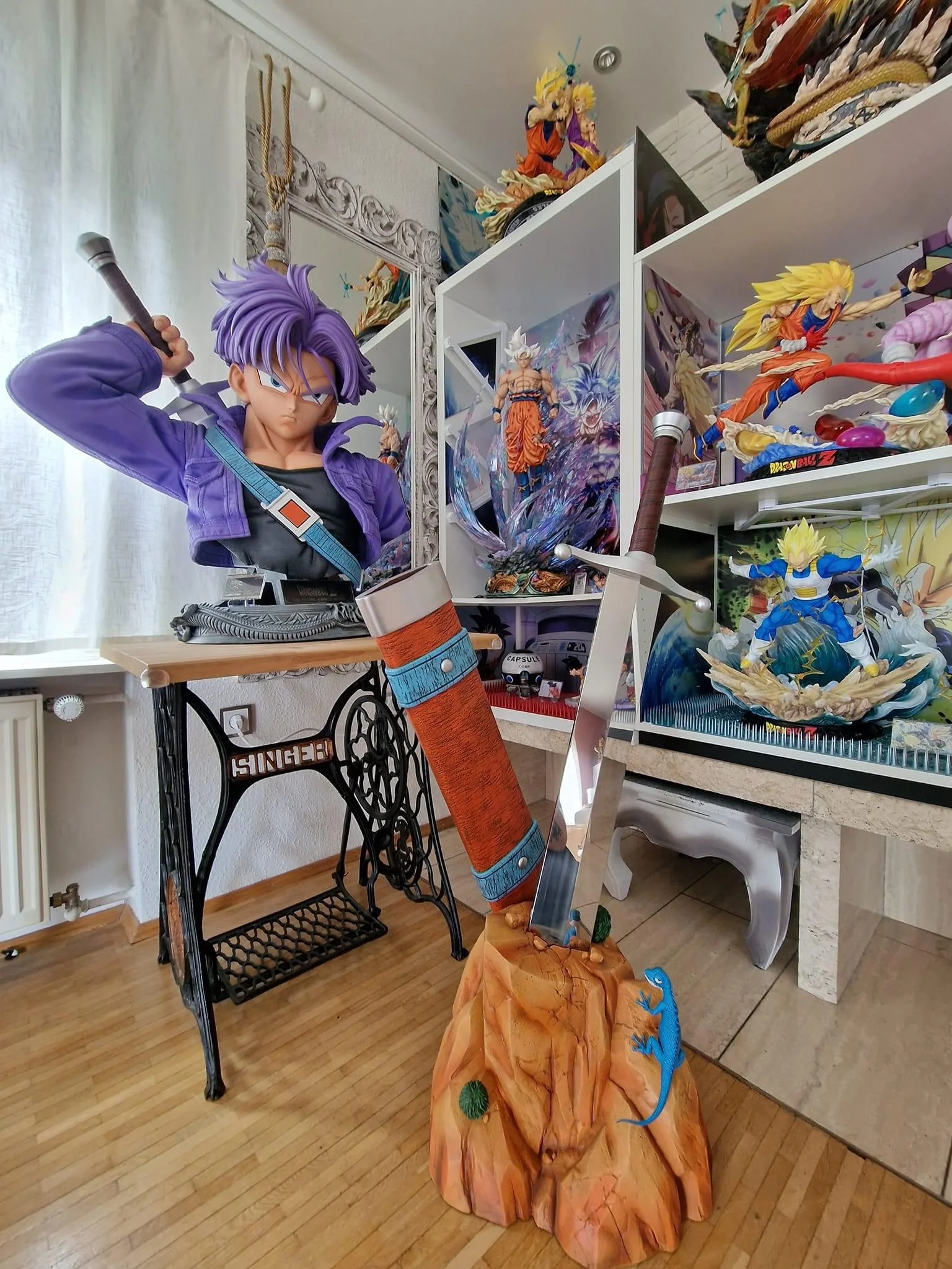 Dragon Ball MRC Studio Trunks Sword Life Size Resin Statue - Image 18