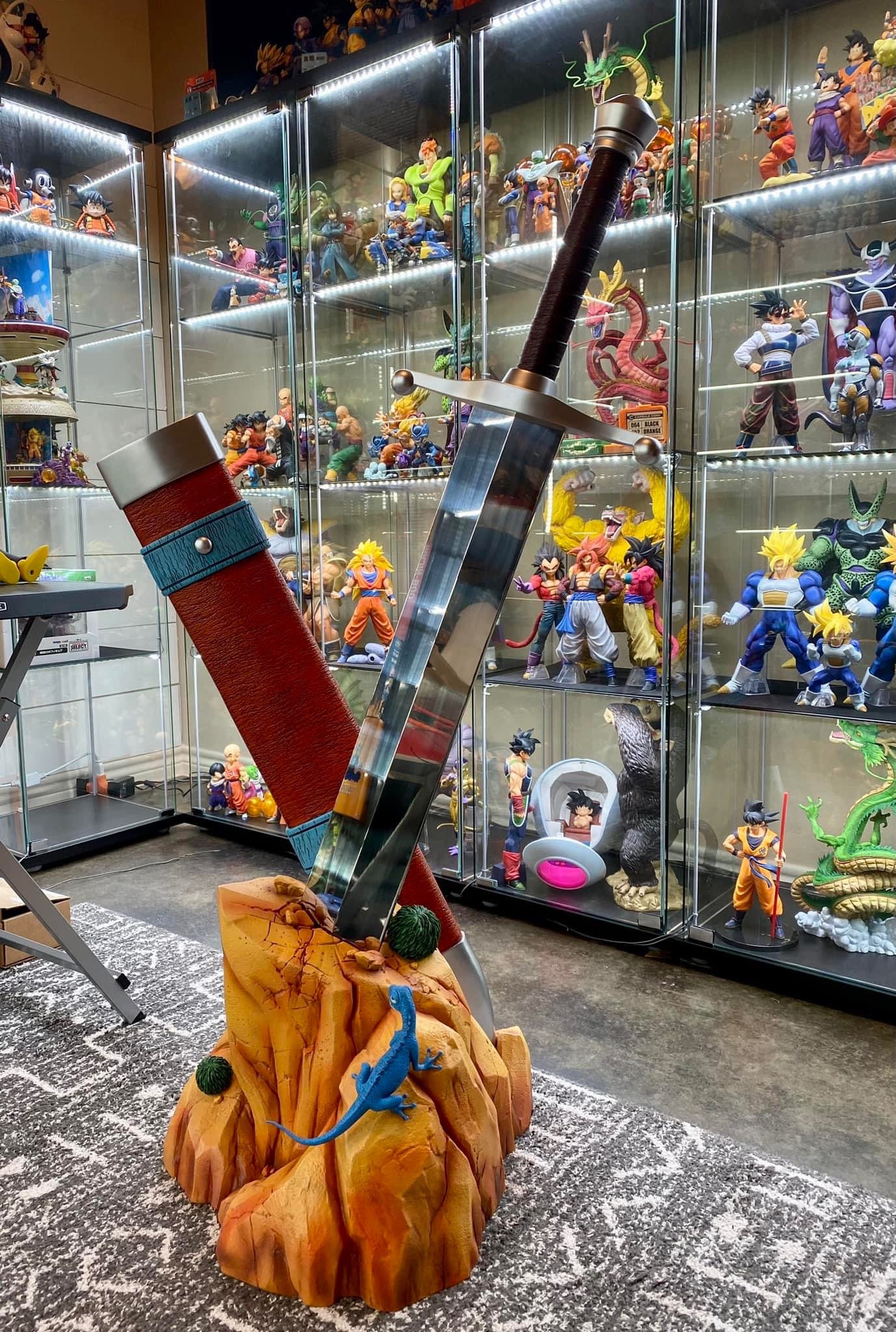 Dragon Ball MRC Studio Trunks Sword Life Size Resin Statue - Image 4