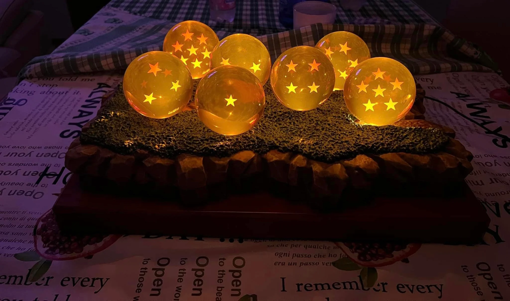 Dragon Ball SD Studio Life Size Earth 7 Dragon Balls Resin Statue - Image 7