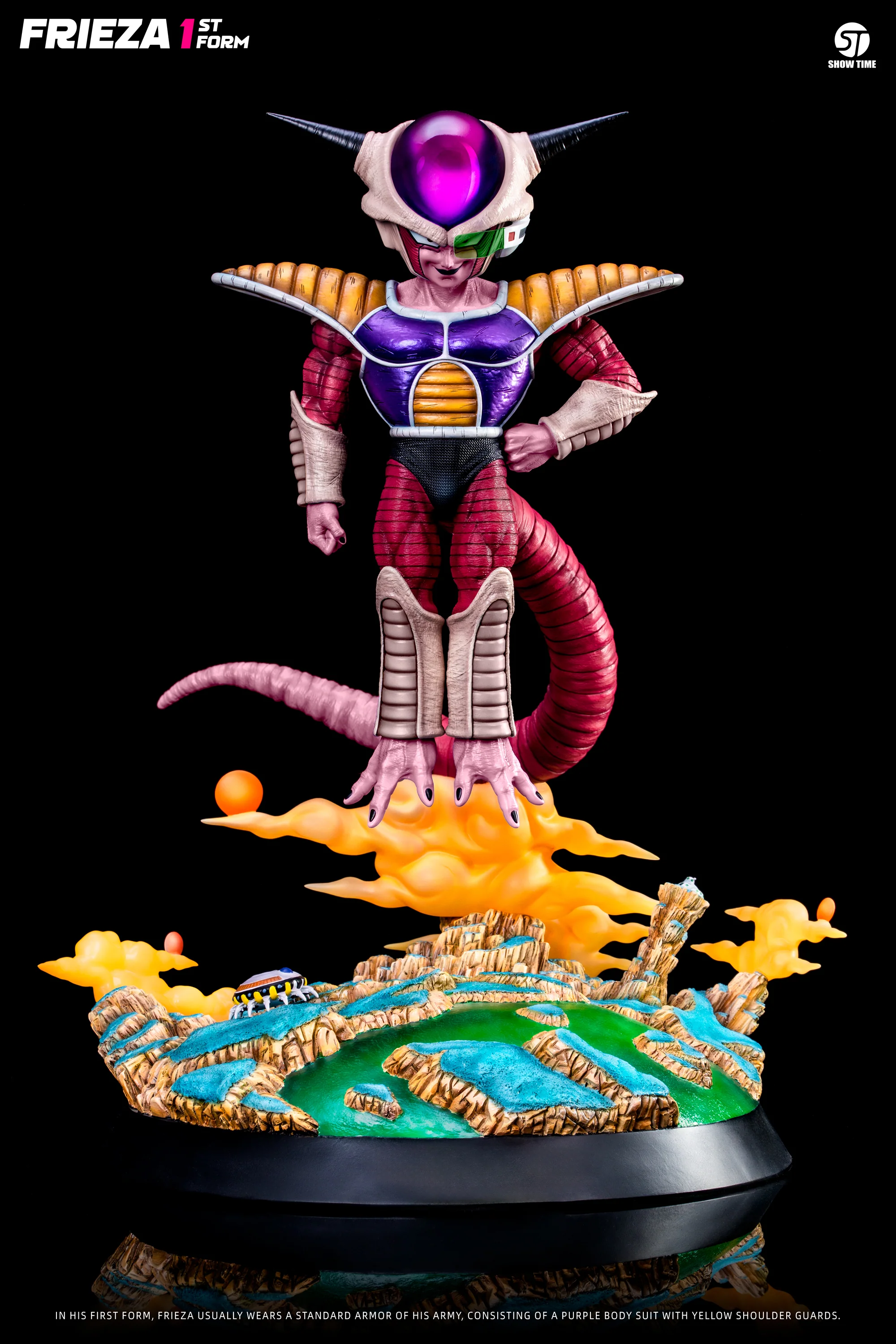 Dragon Ball ShowTime Studio Freeza 1st Form Resin Statue - Image 12