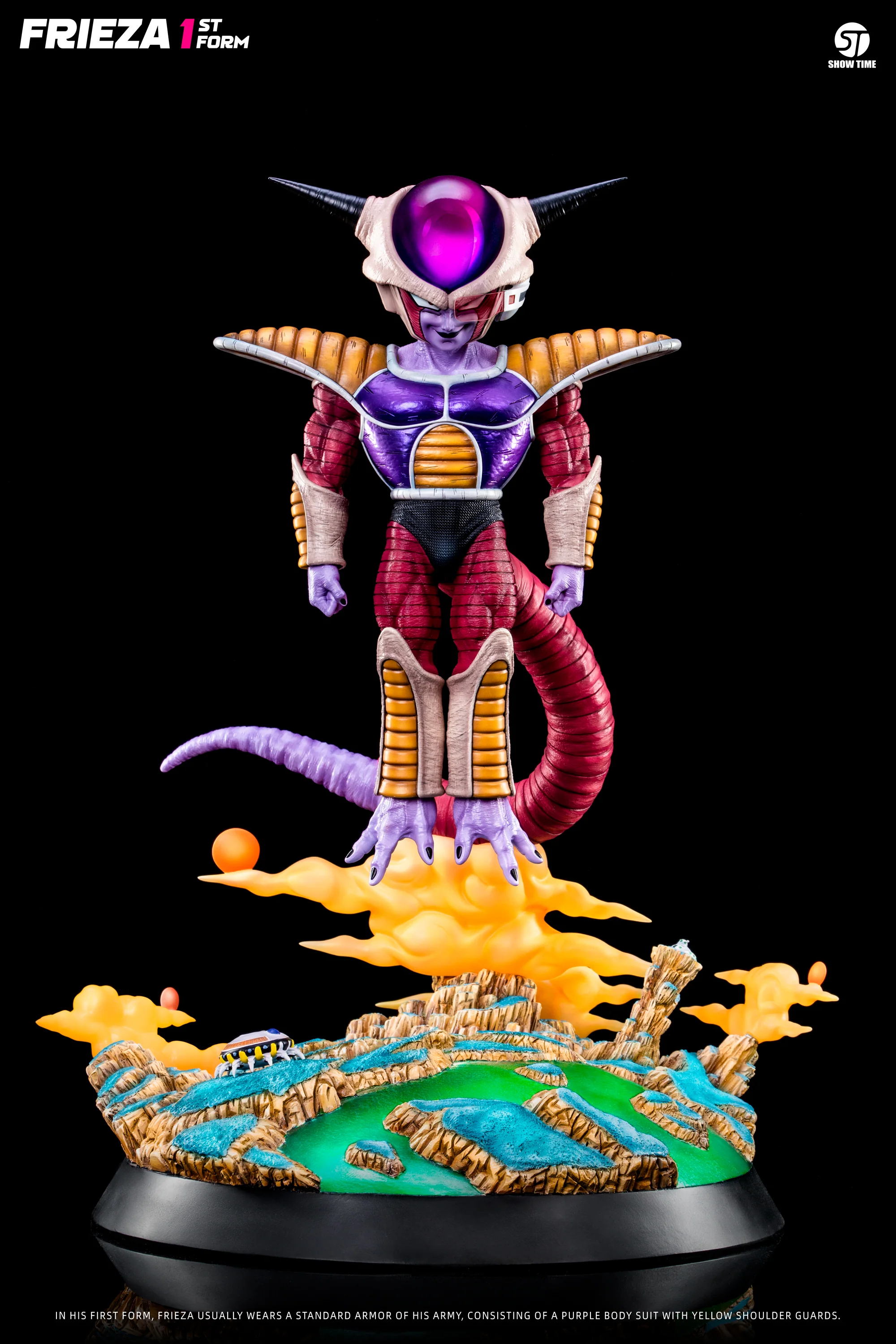 Dragon Ball ShowTime Studio Freeza 1st Form Resin Statue - Image 5