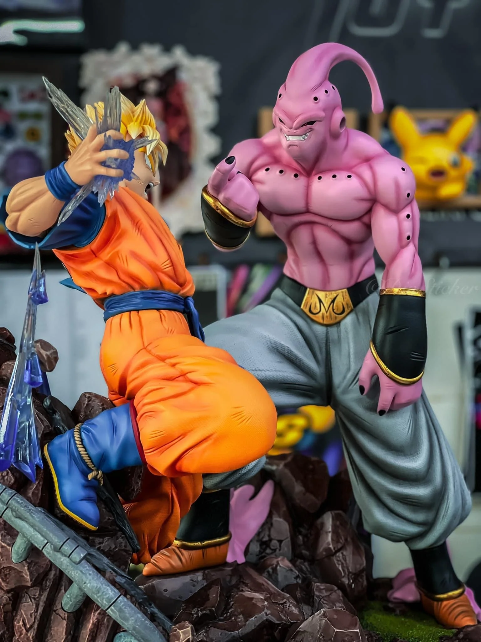 Dragon Ball Transcendent Studio Super Buu Resin Statue - Image 8