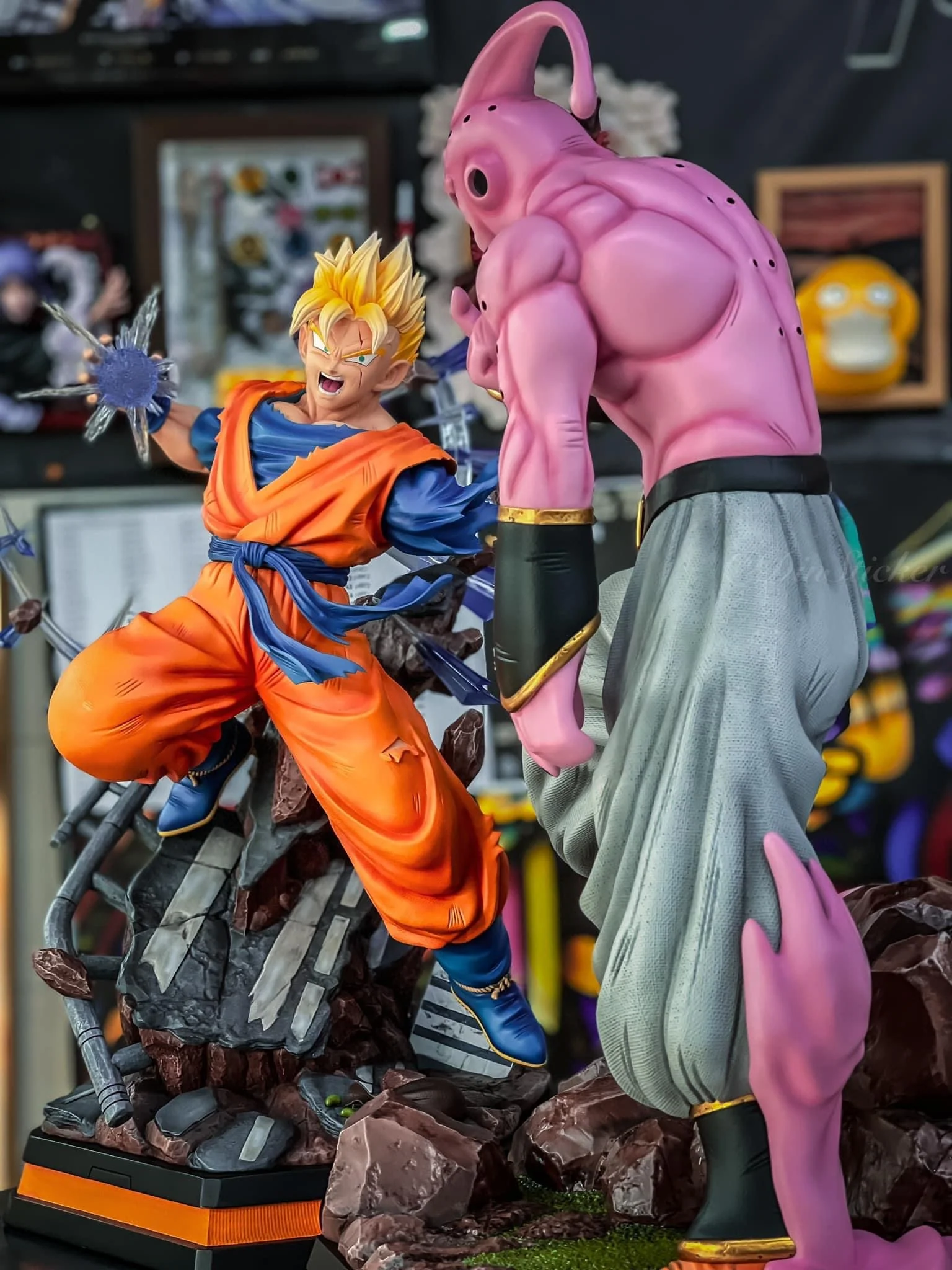 Dragon Ball Transcendent Studio Super Buu Resin Statue - Image 9