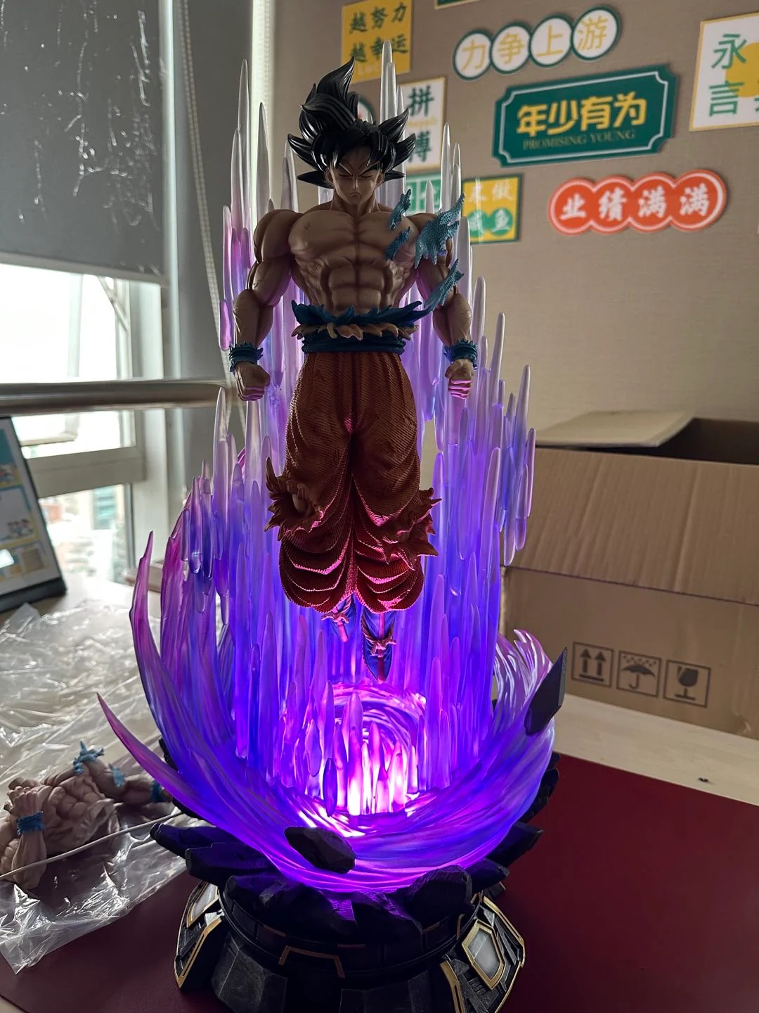 Dragon Ball ZBC Studio Goku Ultra Instinct Resin Statue - Image 9