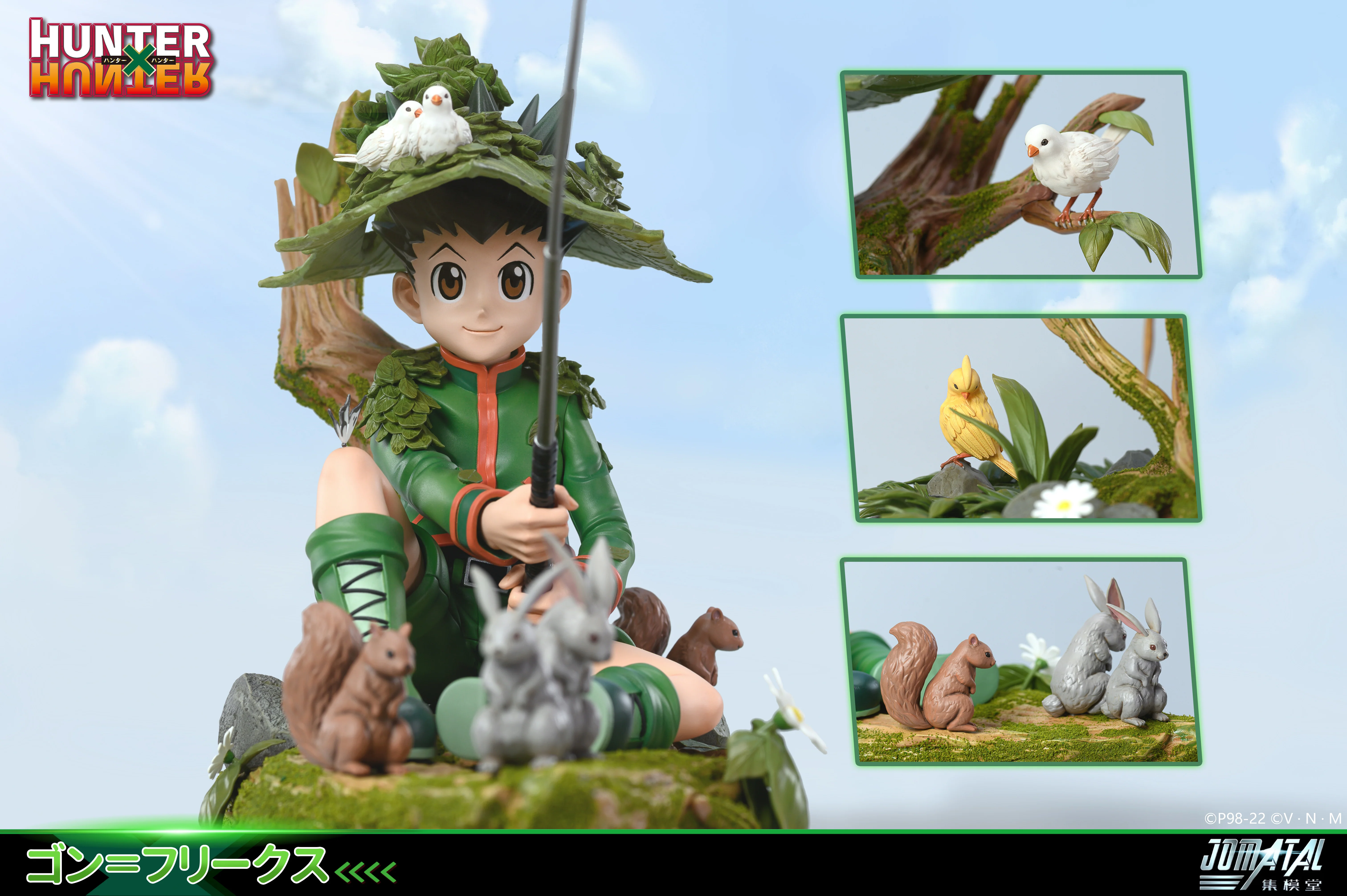 Hunter x Hunter Jomatal Studio Gon Freecss Licensed Resin Statue - Image 5