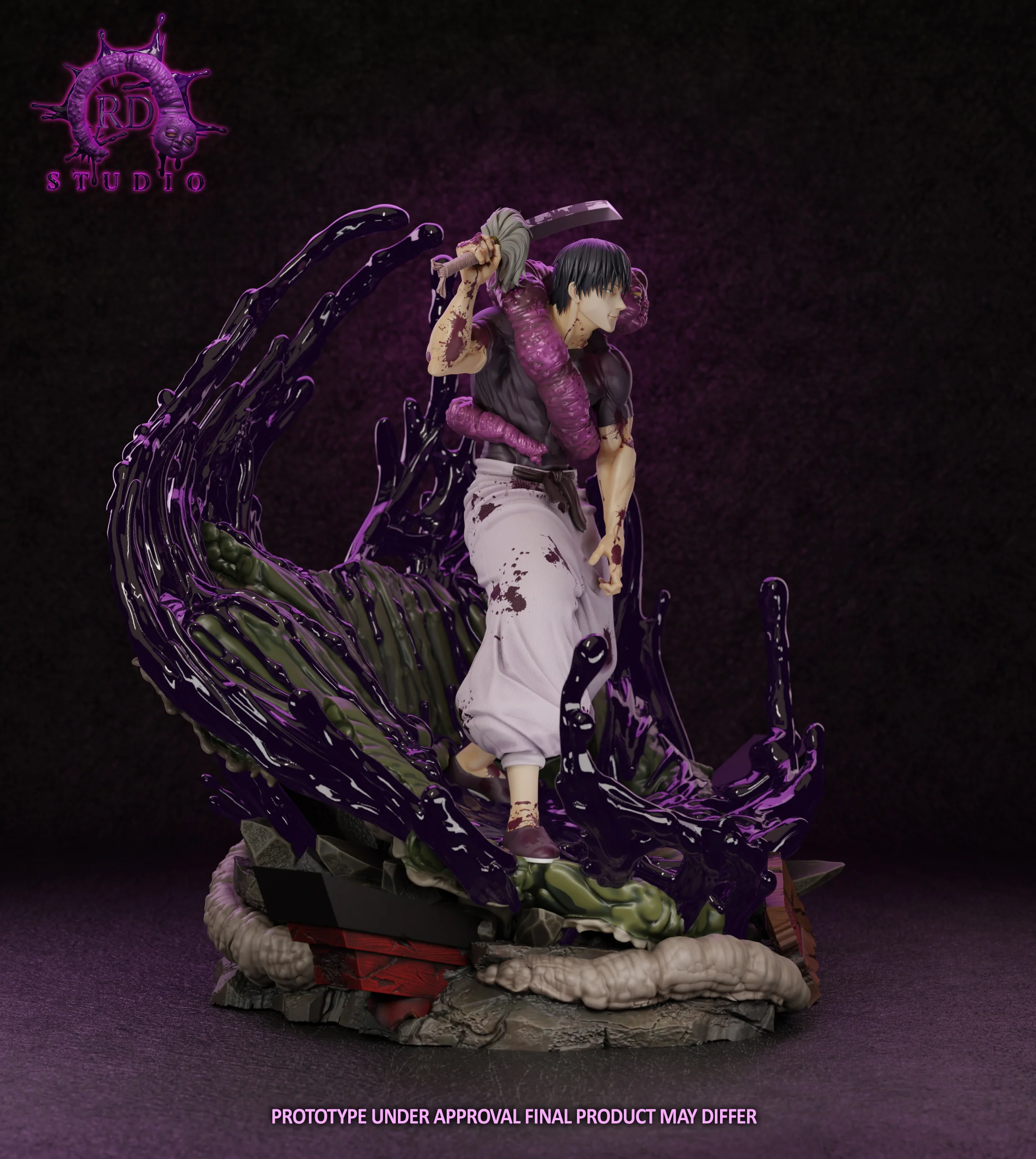 Jujutsu Kaisen RD Studio Toji Fushiguro Resin Statue - Image 12
