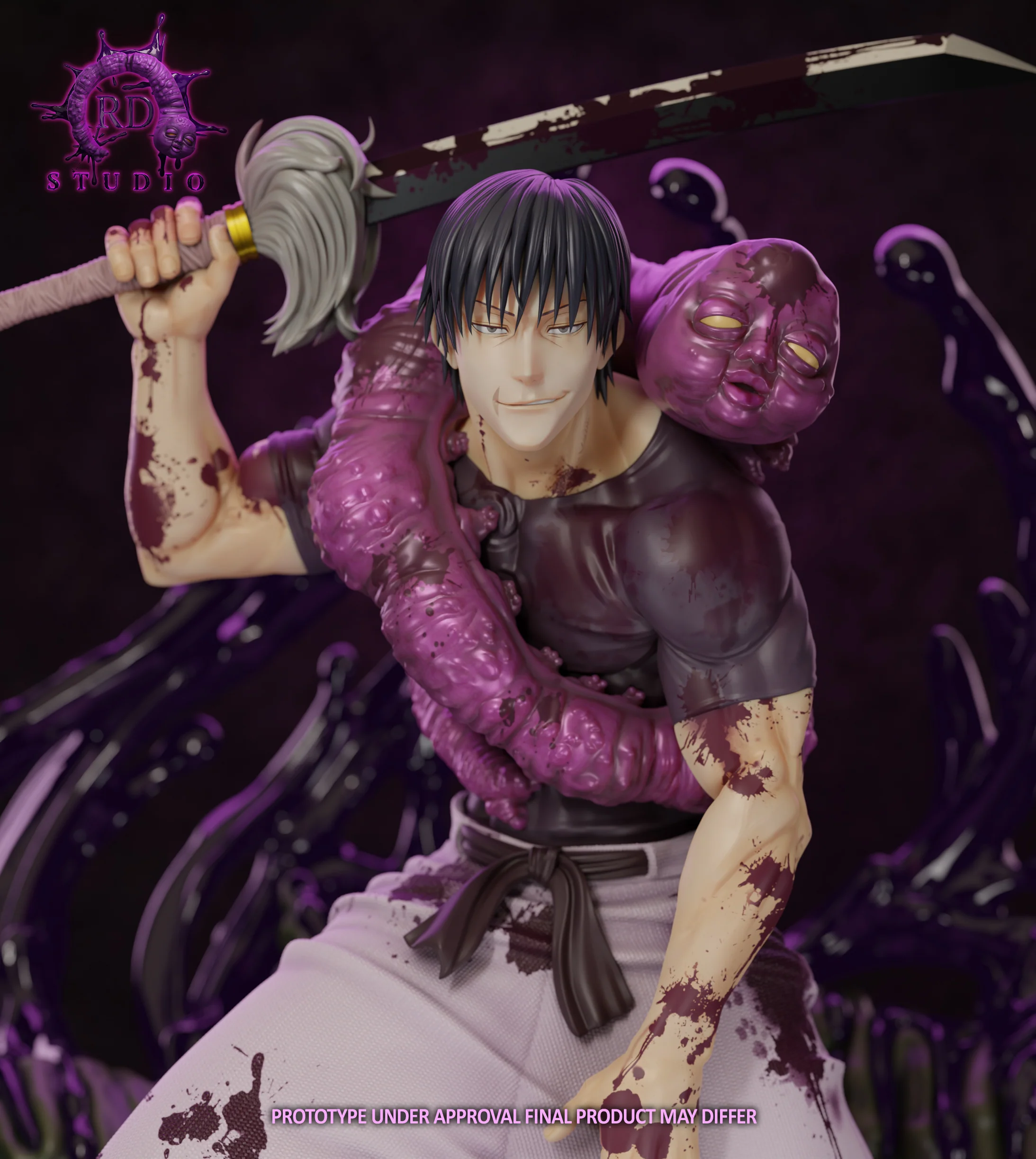 Jujutsu Kaisen RD Studio Toji Fushiguro Resin Statue - Image 14