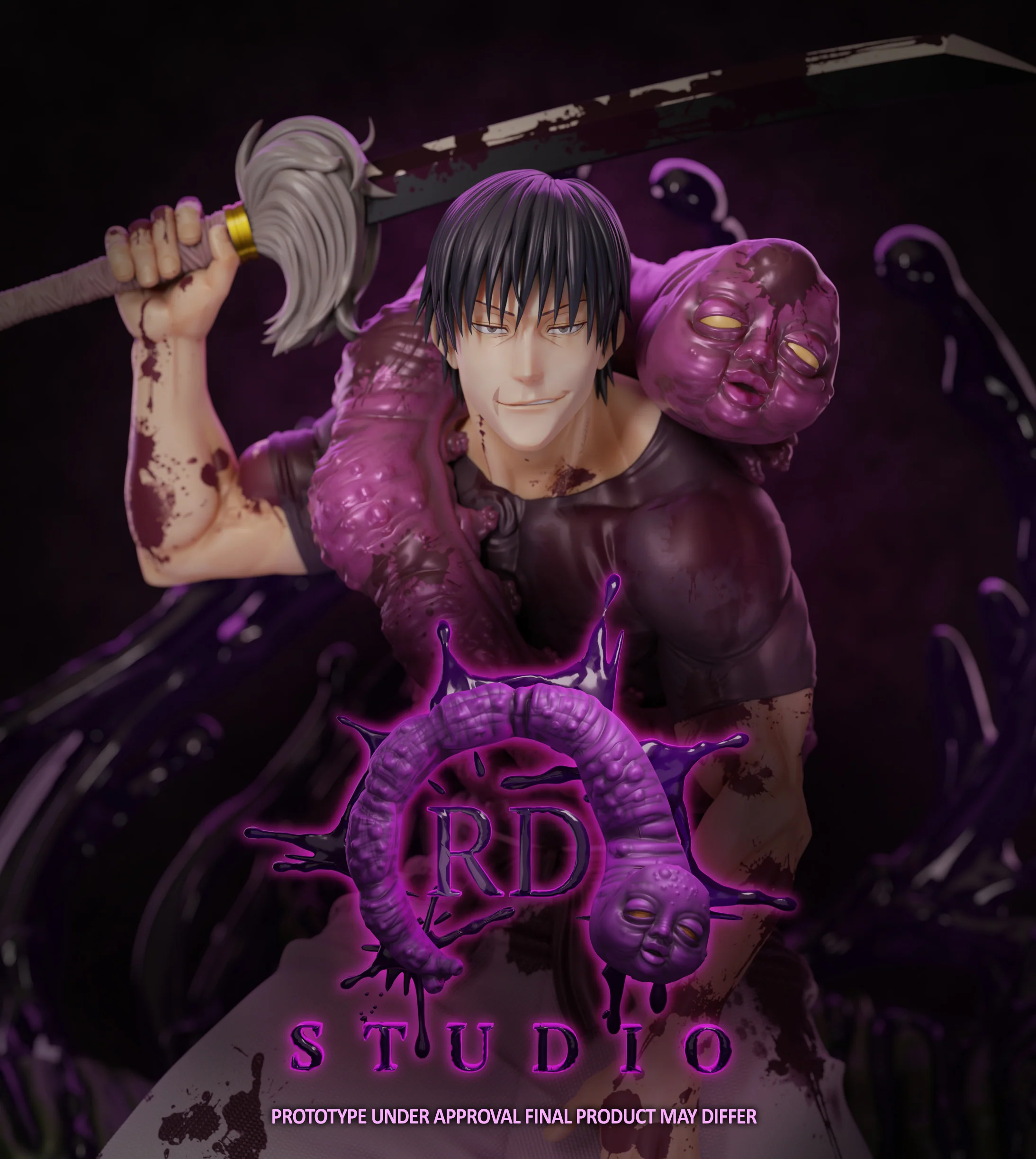 Jujutsu Kaisen RD Studio Toji Fushiguro Resin Statue - Image 17
