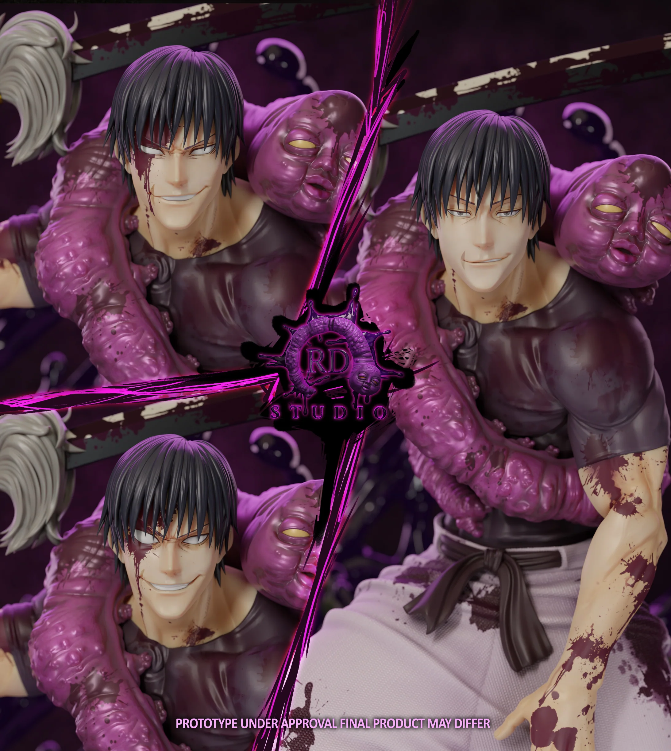 Jujutsu Kaisen RD Studio Toji Fushiguro Resin Statue - Image 7