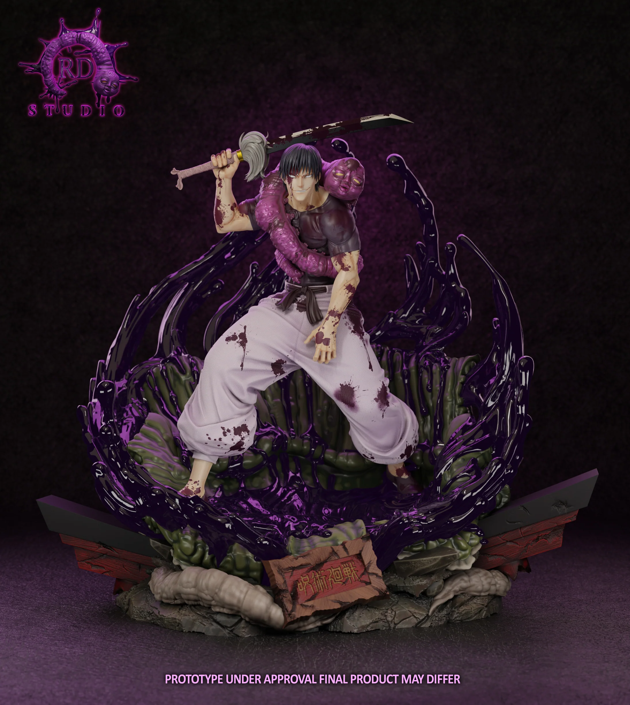 Jujutsu Kaisen RD Studio Toji Fushiguro Resin Statue - Image 9
