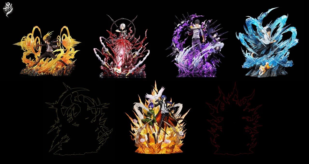 Katekyo Hitman Reborn LueYing Studio Hibari Kyoya Resin Statue - Image 7