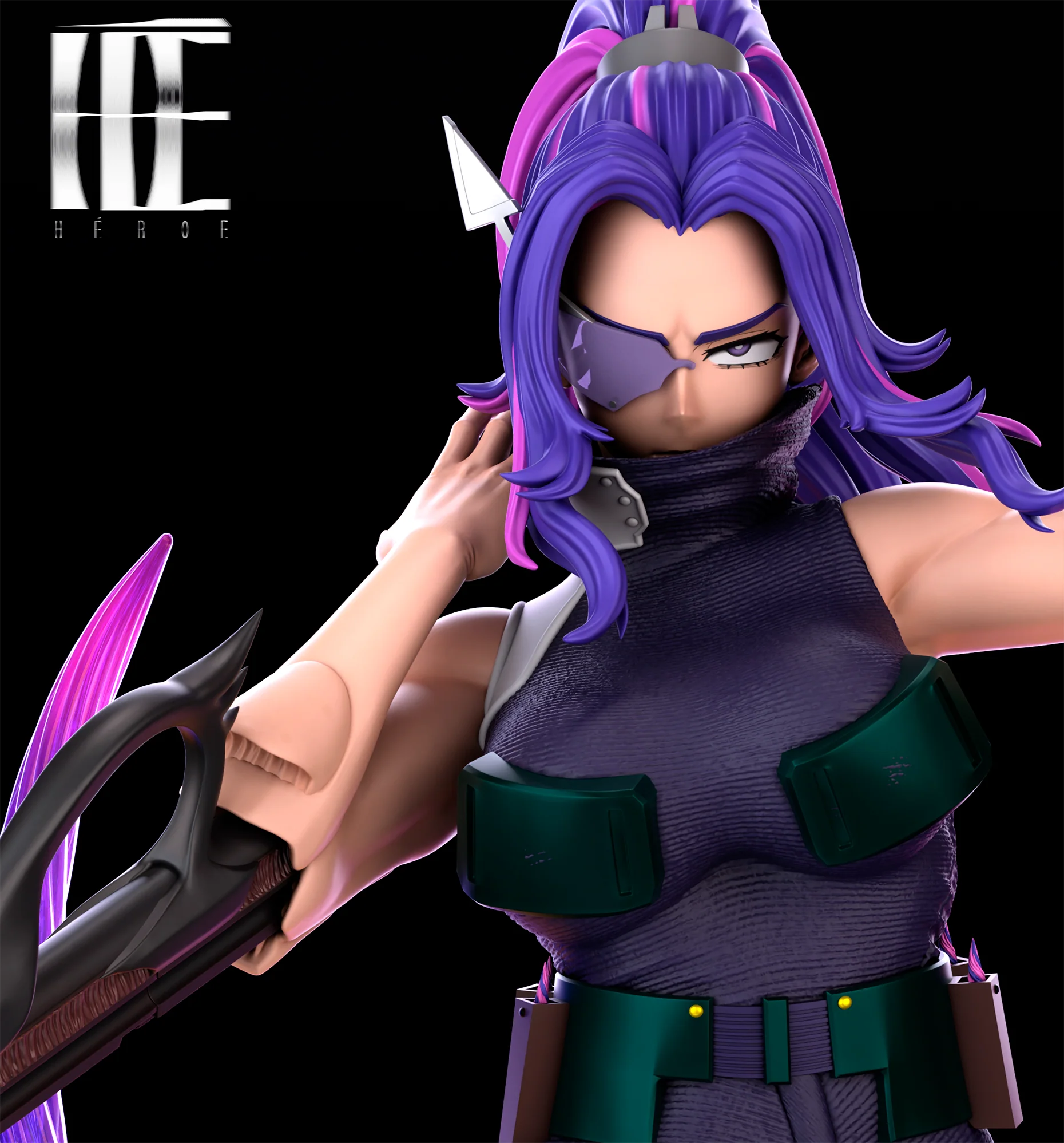 My Hero Academia Heroe Collectibles Lady Nagant Resin Statue - Image 5