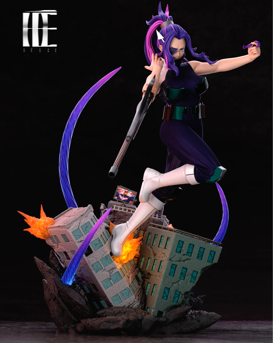 My Hero Academia Heroe Collectibles Lady Nagant Resin Statue - Image 6