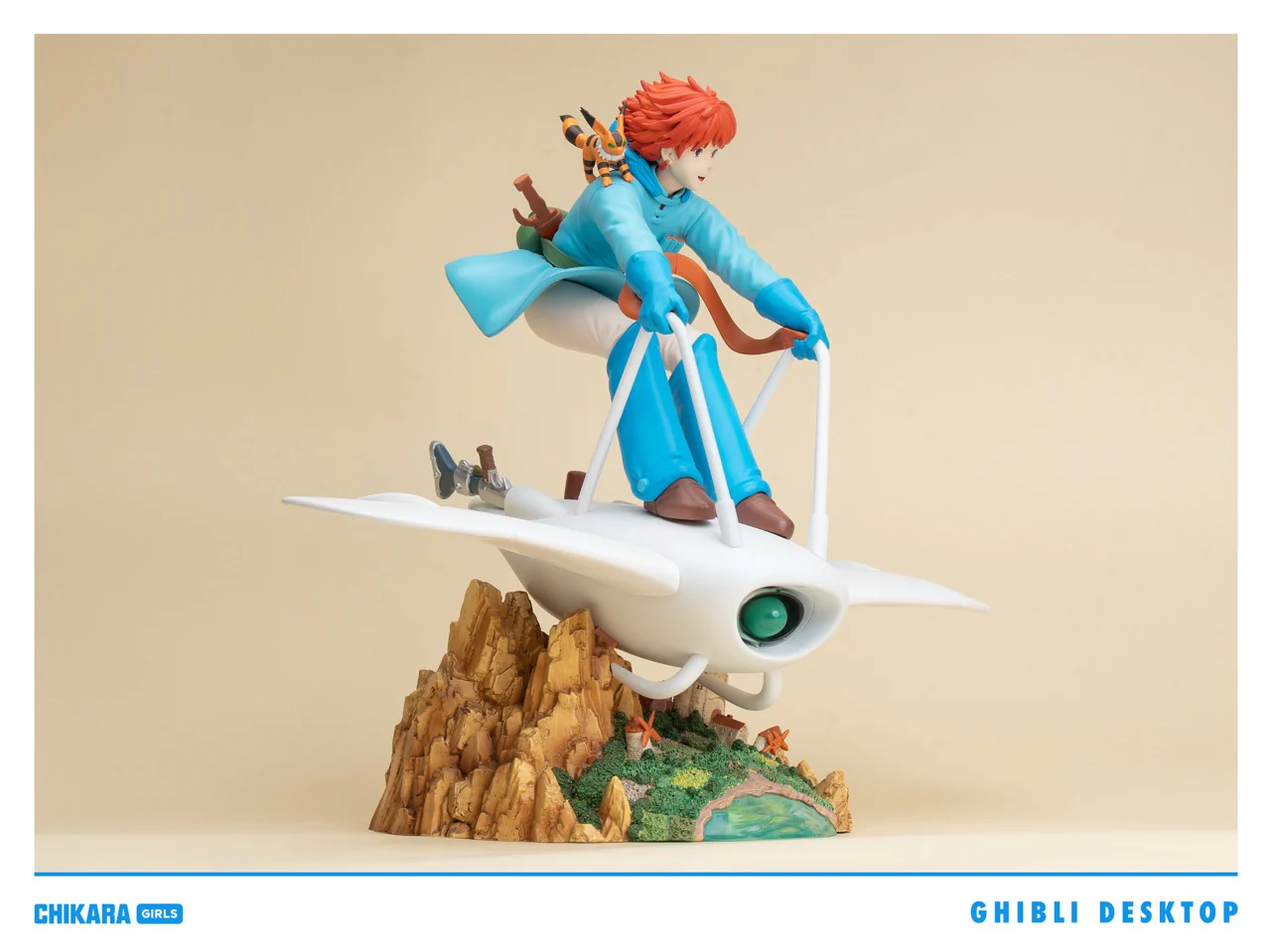Nausicaa of the Valley Of The Wind Chikara Studio Nausicaa Resin Statue - Image 4