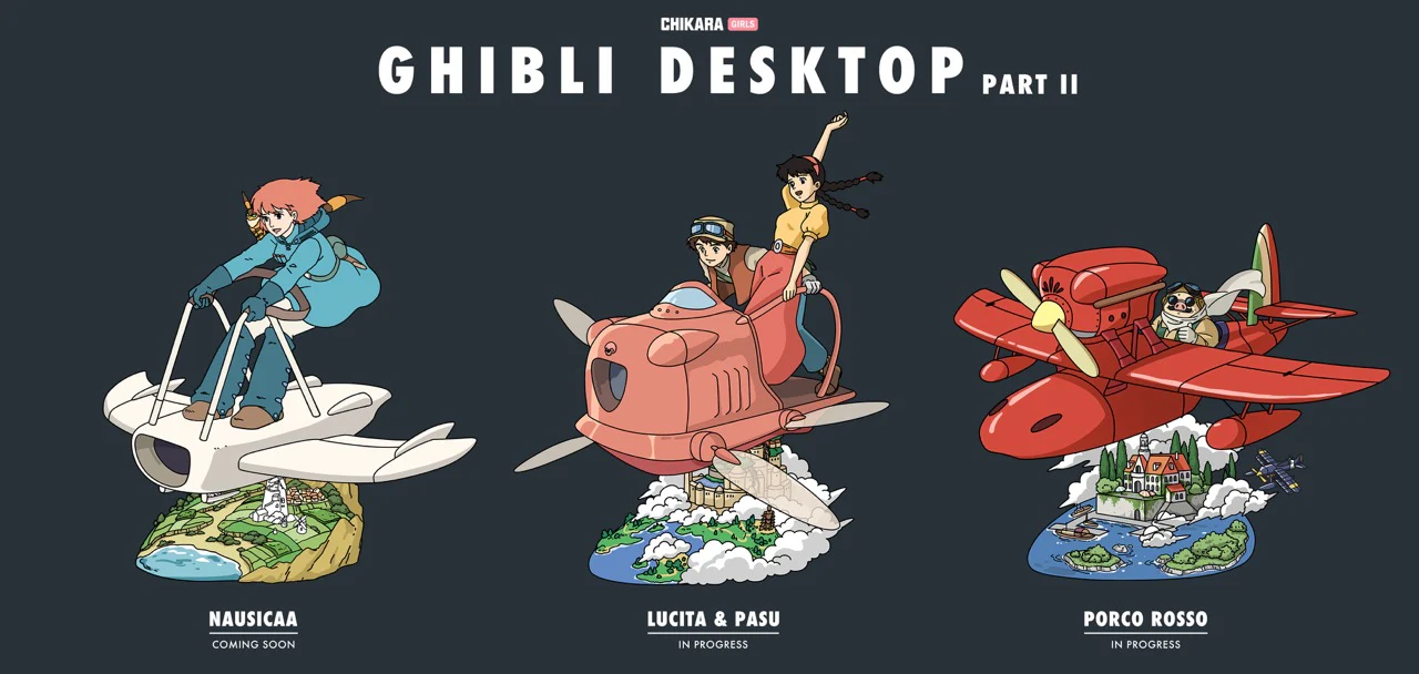 Nausicaa of the Valley Of The Wind Chikara Studio Nausicaa Resin Statue - Image 6